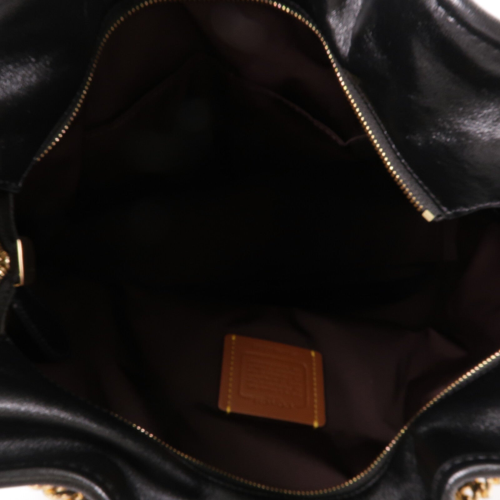 COACH 牛皮皮革Evelyn鏈帶肩背袋