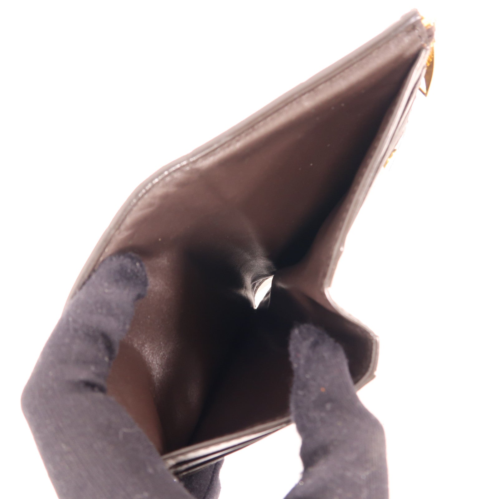 BOTTEGA VENETA 牛皮皮革Bi-Fold Wallet金扣錢包