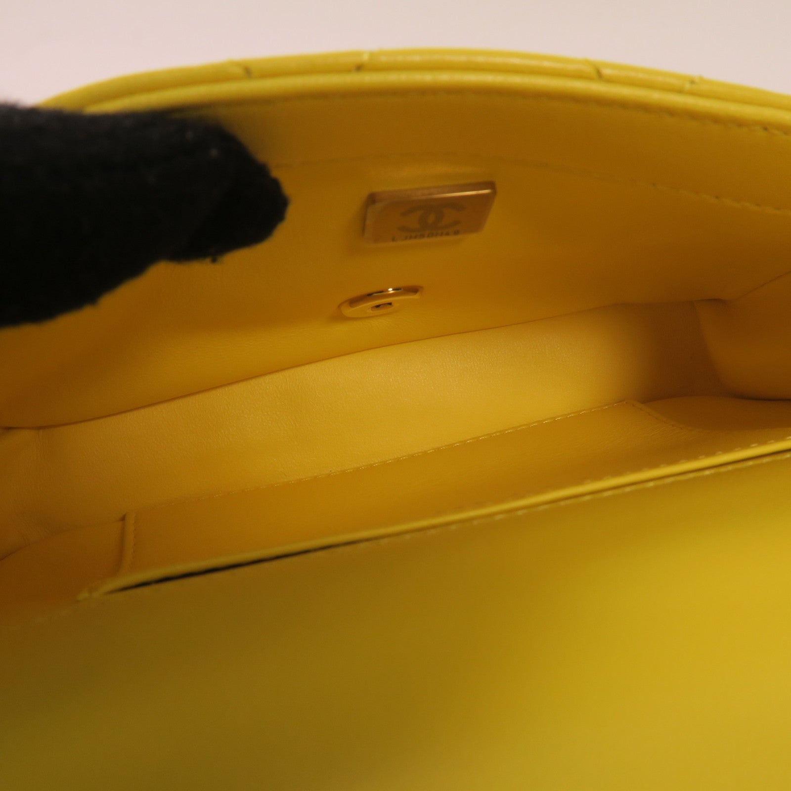 CHANEL 【激減優惠】羊皮皮革Flap Bag With Handle手挽肩背兩用袋