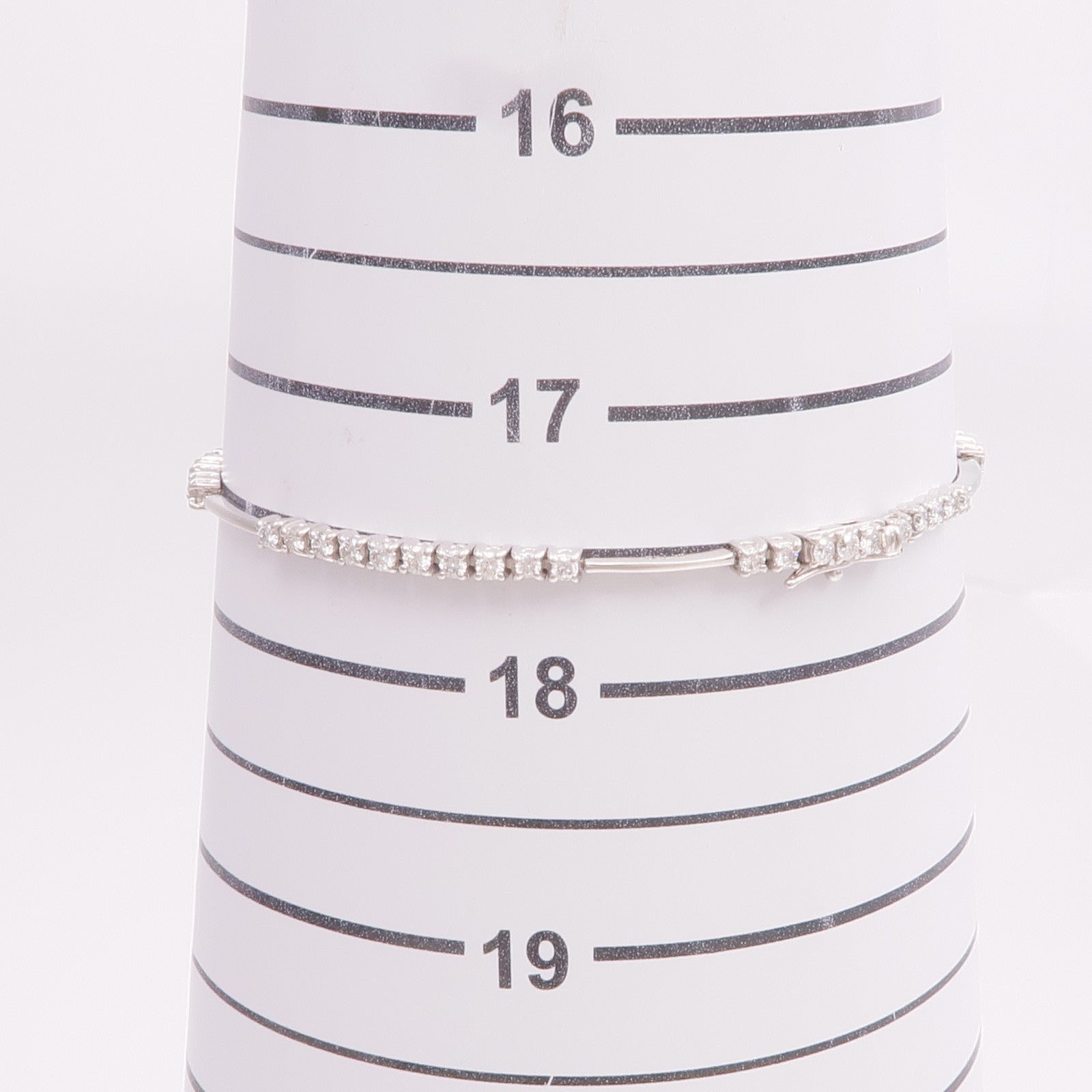 JEWELRY 18K白金LINE Diamond Bracelet鑽石手鏈