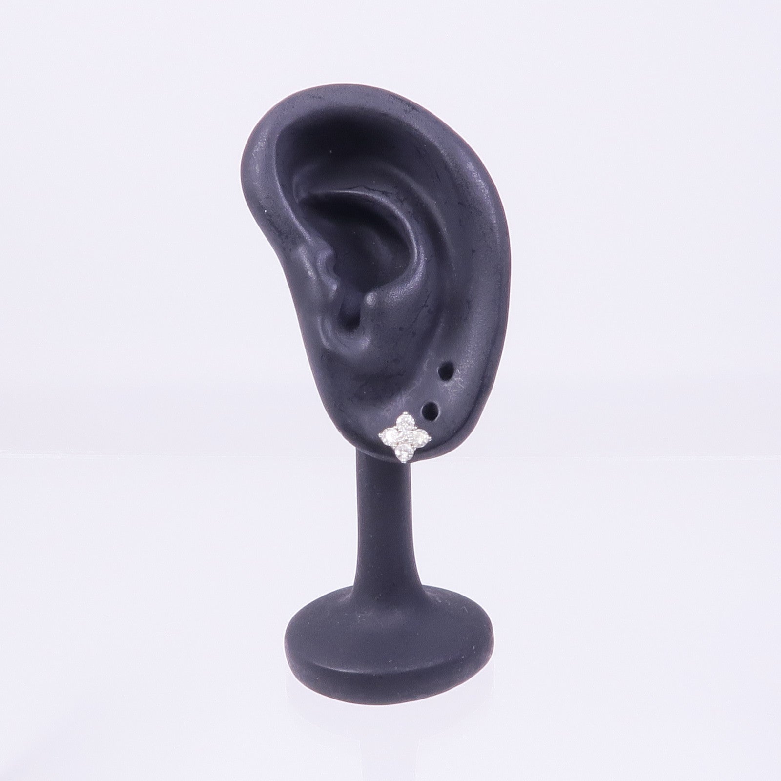 JEWELRY 18K白金Diamond Earrings鑽石耳環