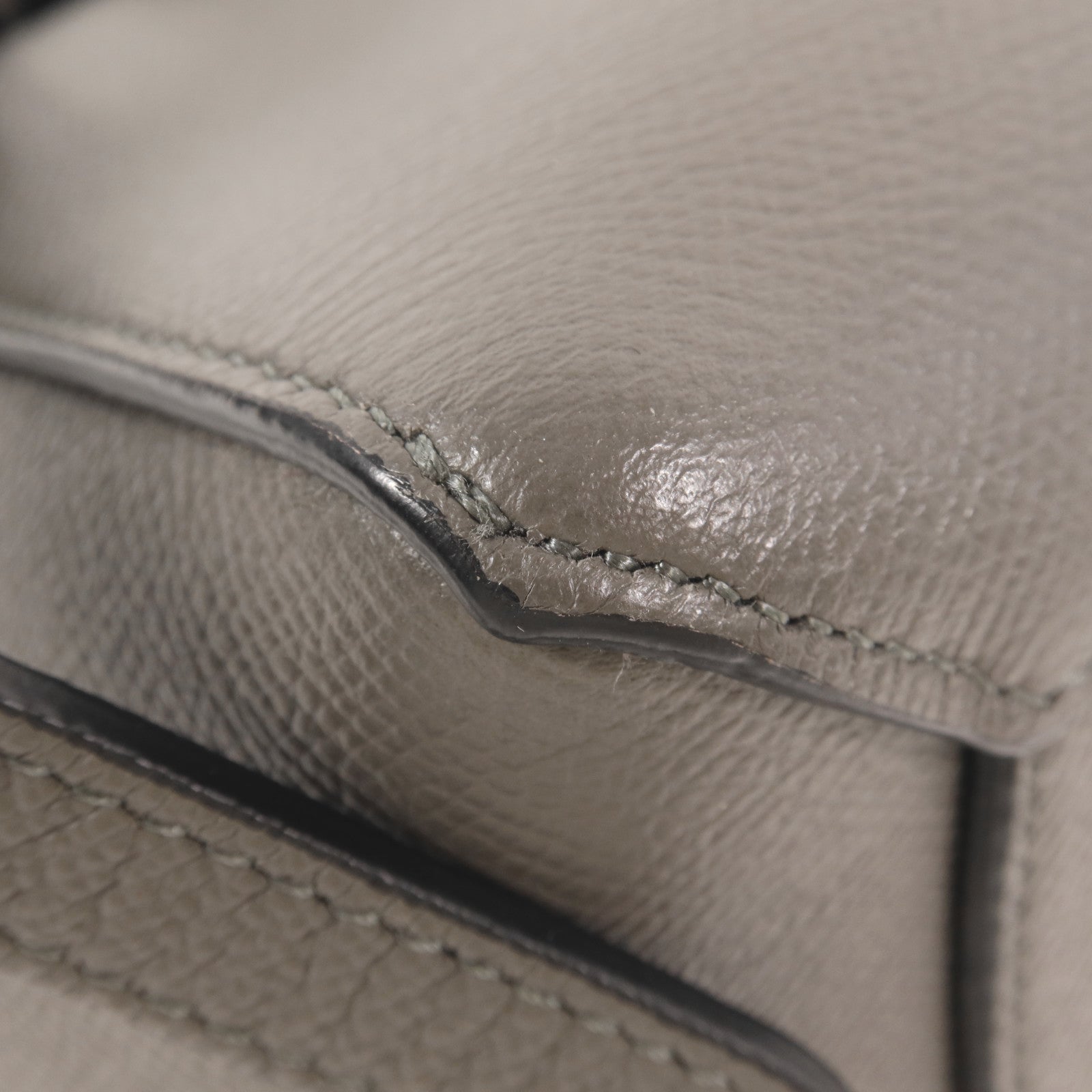 CELINE 牛皮皮革Nano Belt Bag金扣手挽肩背兩用袋