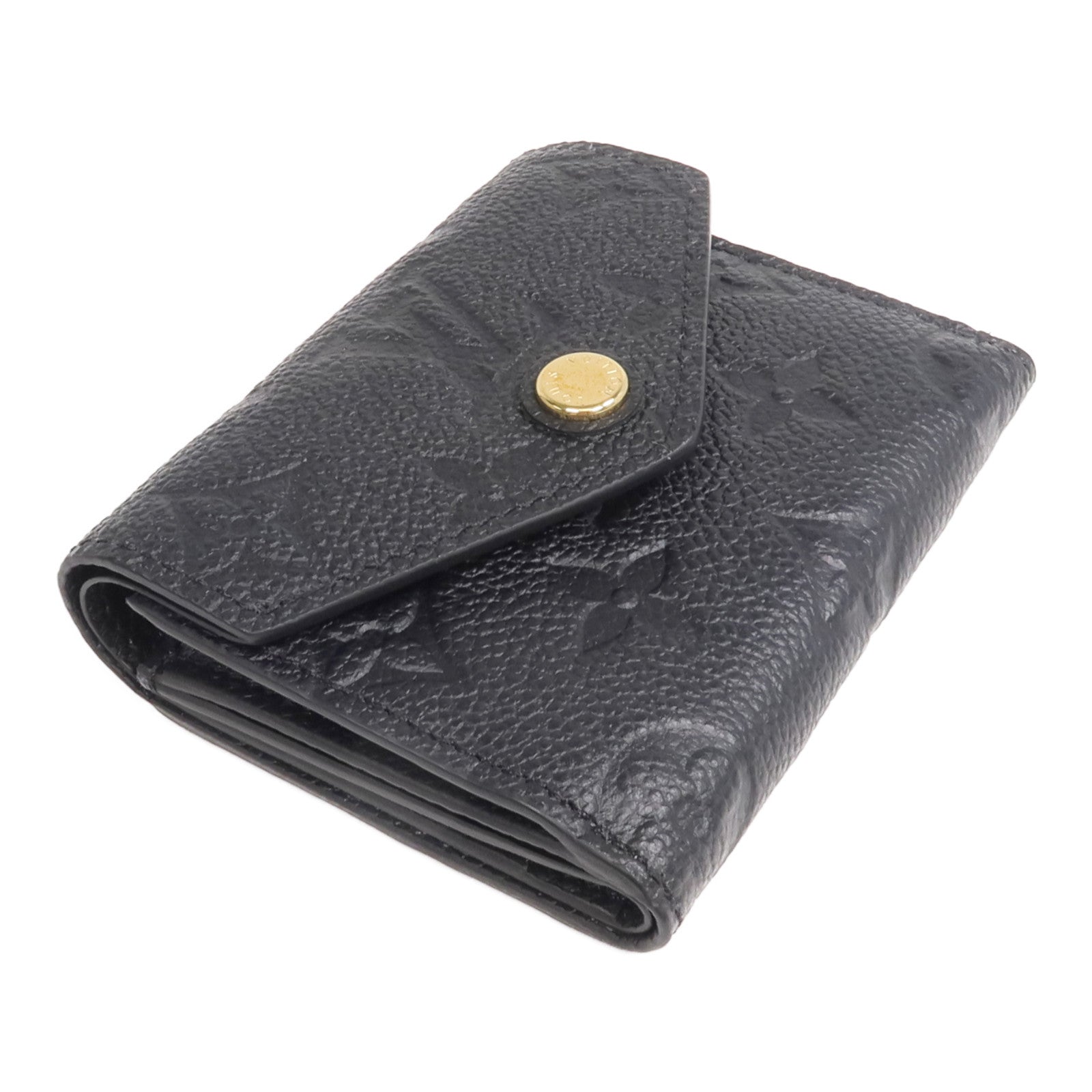 LOUIS VUITTON Monogram Empreinte Victorine Wallet金扣錢包