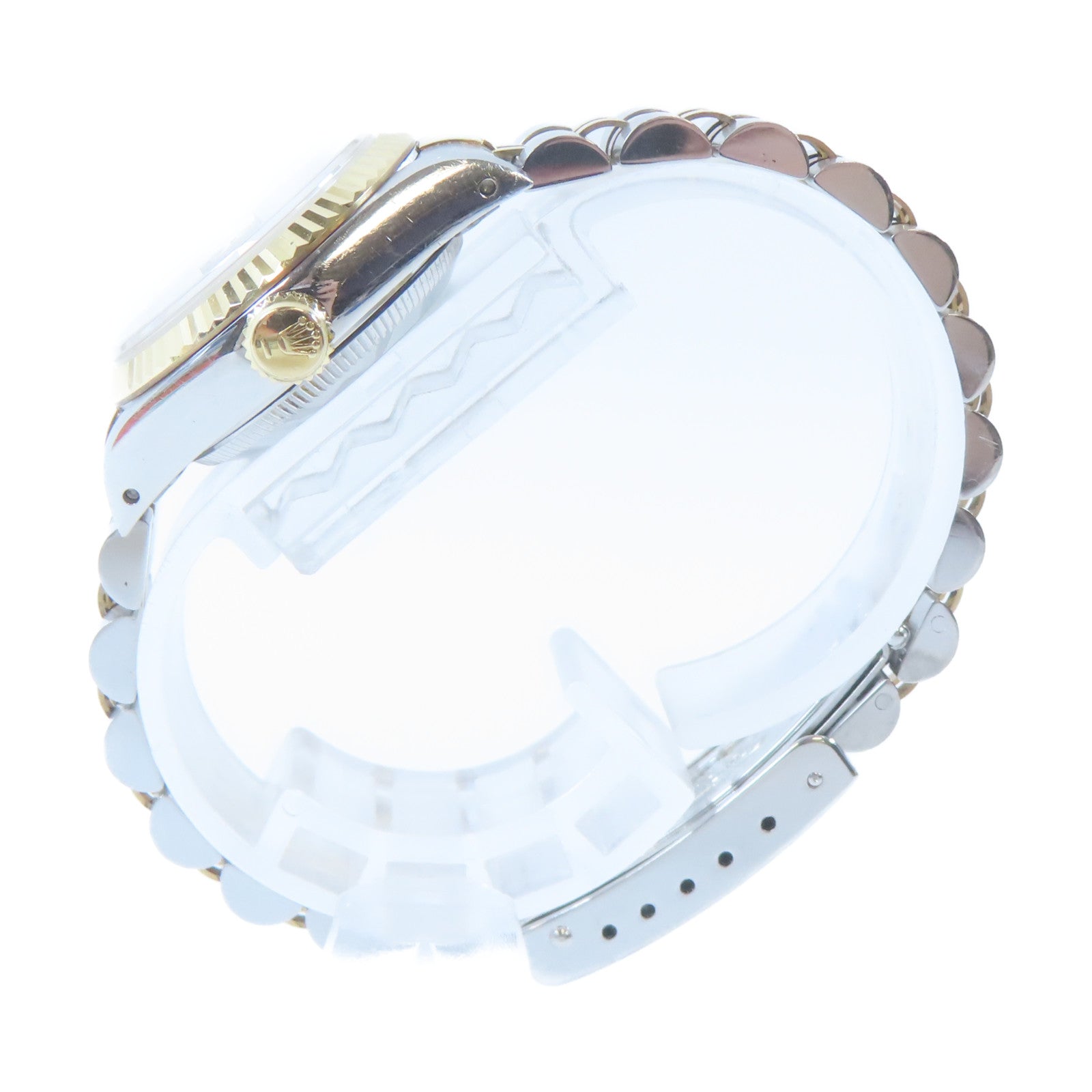 ROLEX Datejust不鏽鋼手錶自動機芯銀色