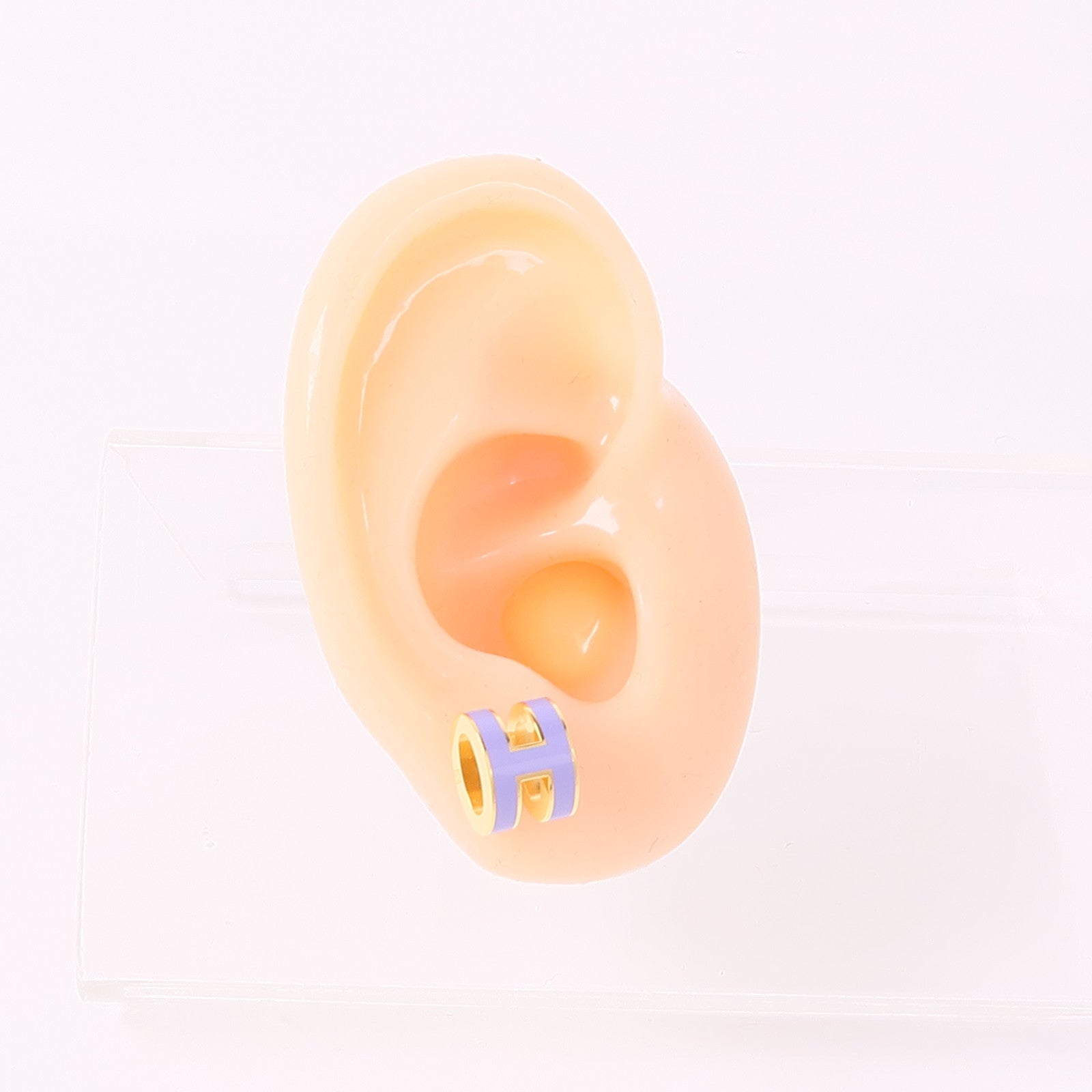 HERMES 金屬Mini Pop H Earrings耳環