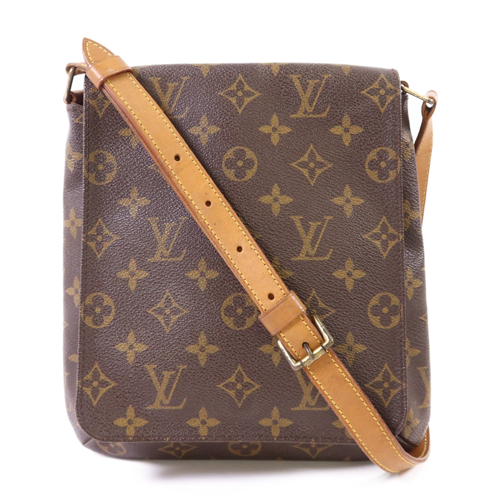 LOUIS VUITTON Monogram Musette Salsa Short金扣肩背袋M51258