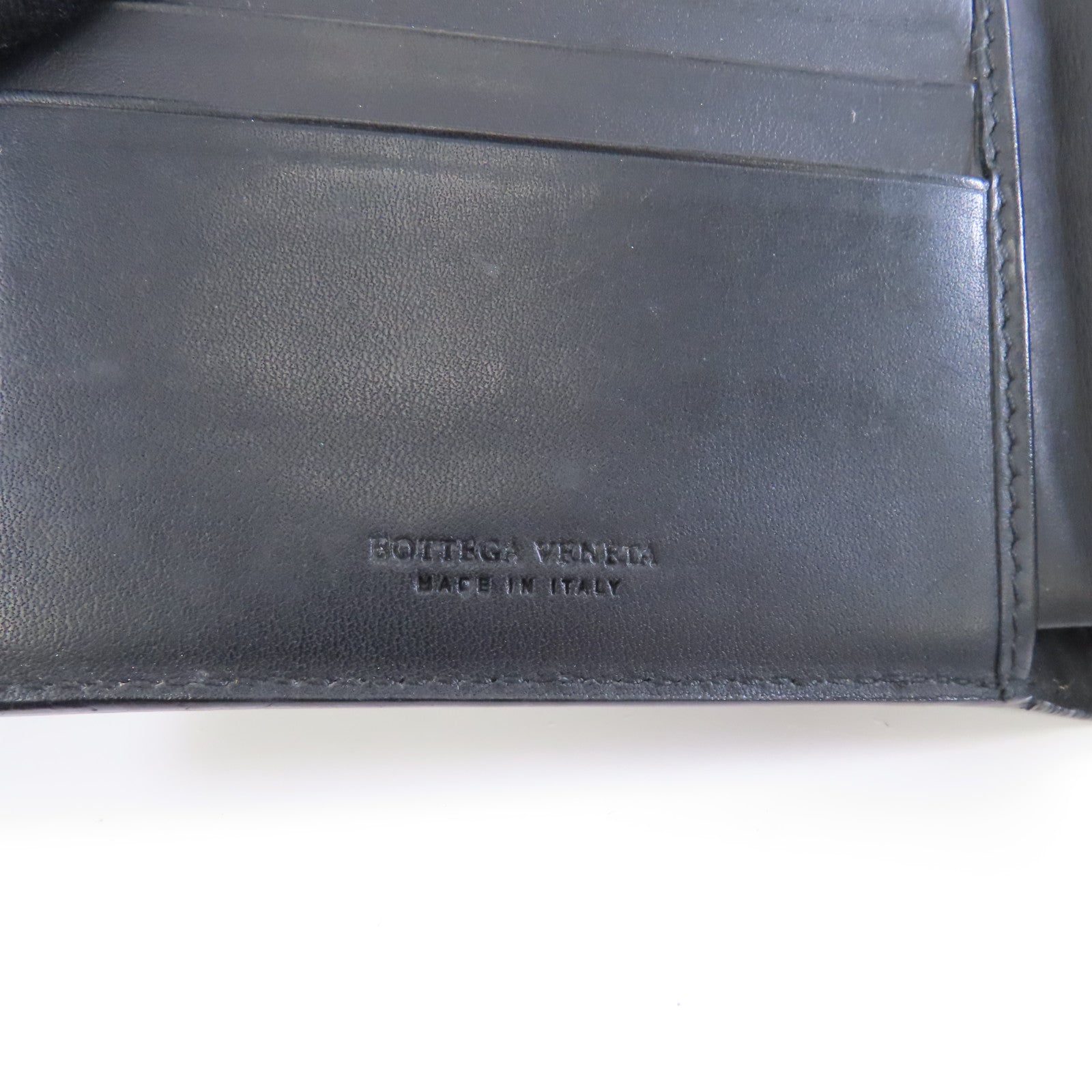 BOTTEGA VENETA 織紋皮革Wallet錢包黑色