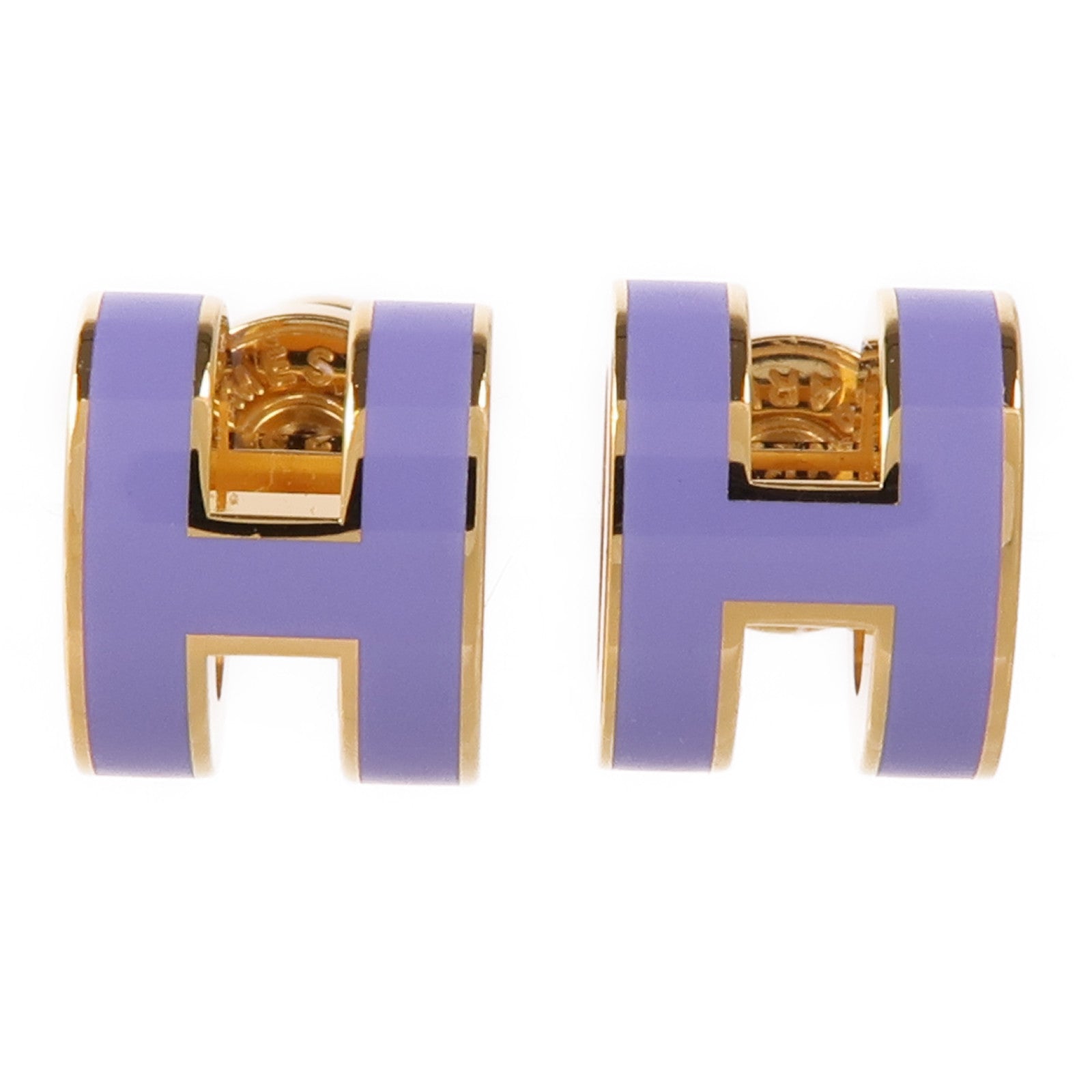 HERMES 金屬Mini Pop H Earrings耳環