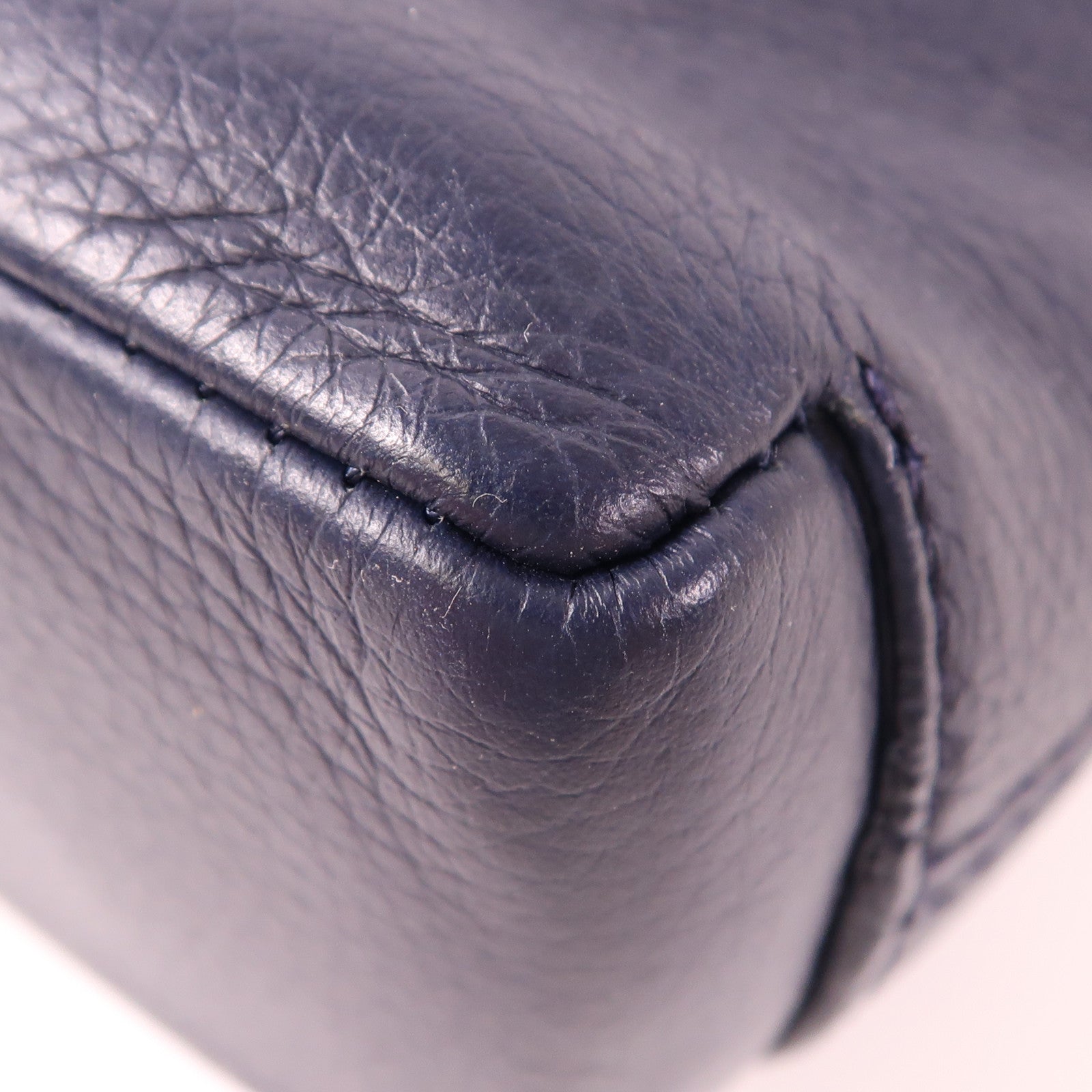 Dior 牛皮皮革Shoulder Bag銀扣肩背袋