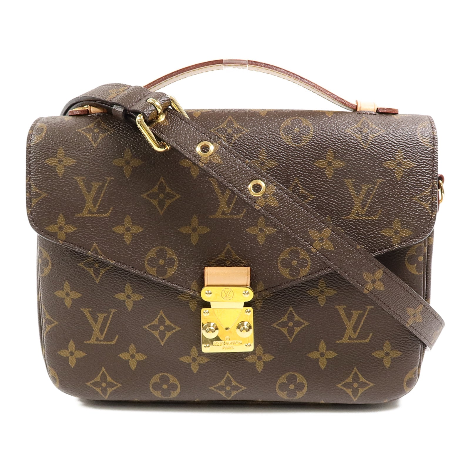 LOUIS VUITTON Monogram Pochette Metis MM手挽肩背兩用袋