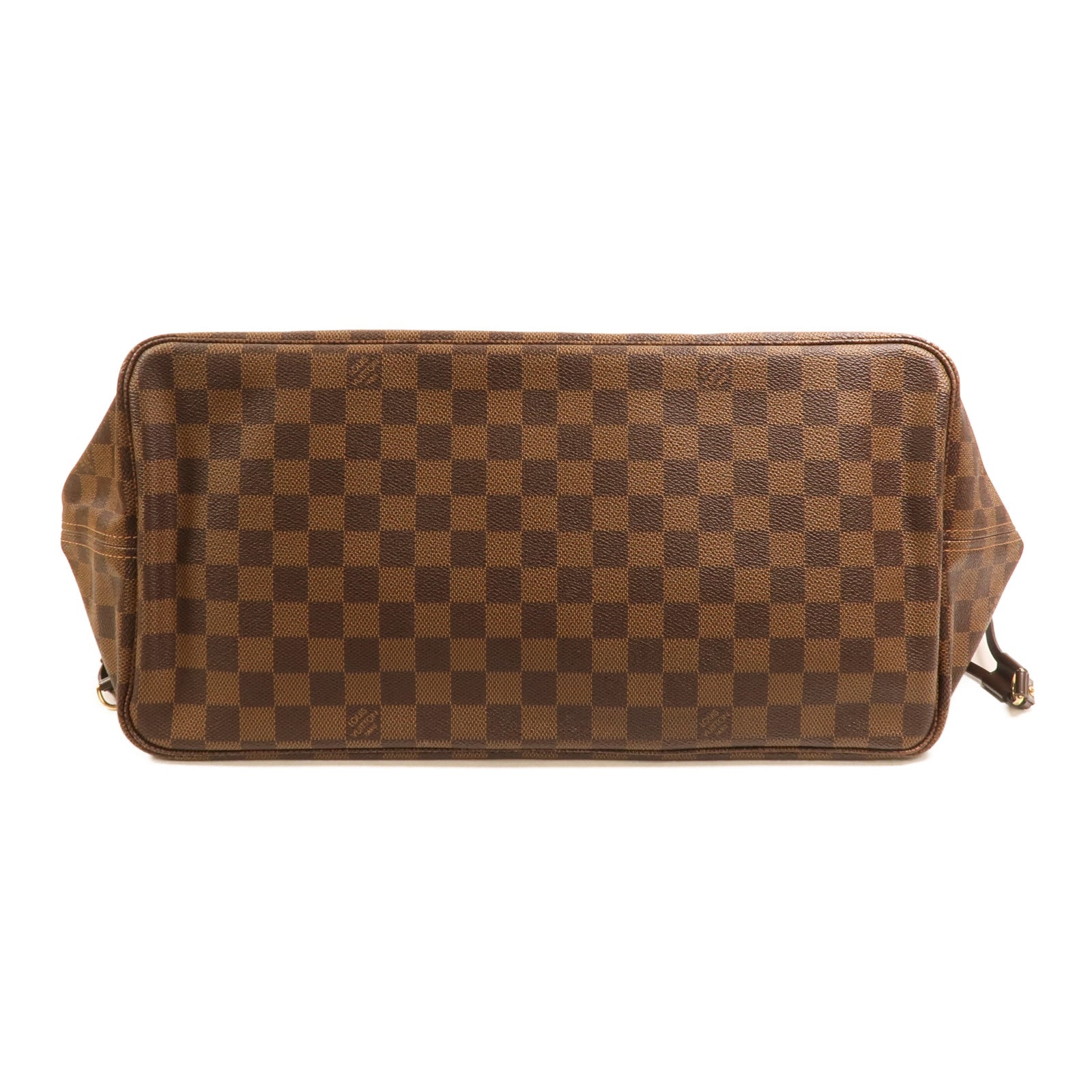 LOUIS VUITTON Damier Neverfull GM金扣肩背袋