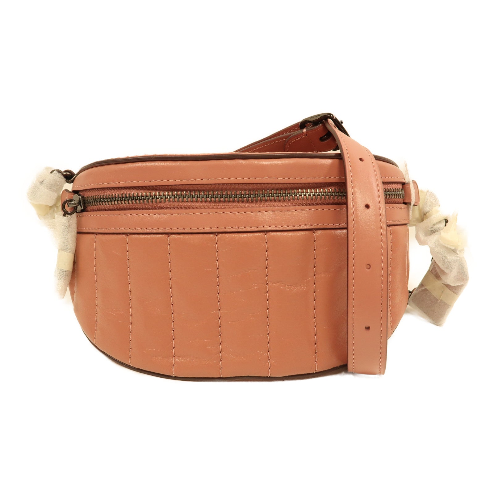 COACH 牛皮皮革Waist Bag腰包粉紅色
