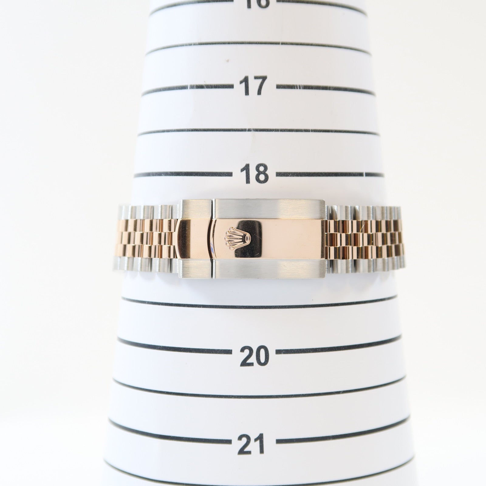 ROLEX Datejust 18K玫瑰金/不鏽鋼手錶自動機芯灰色