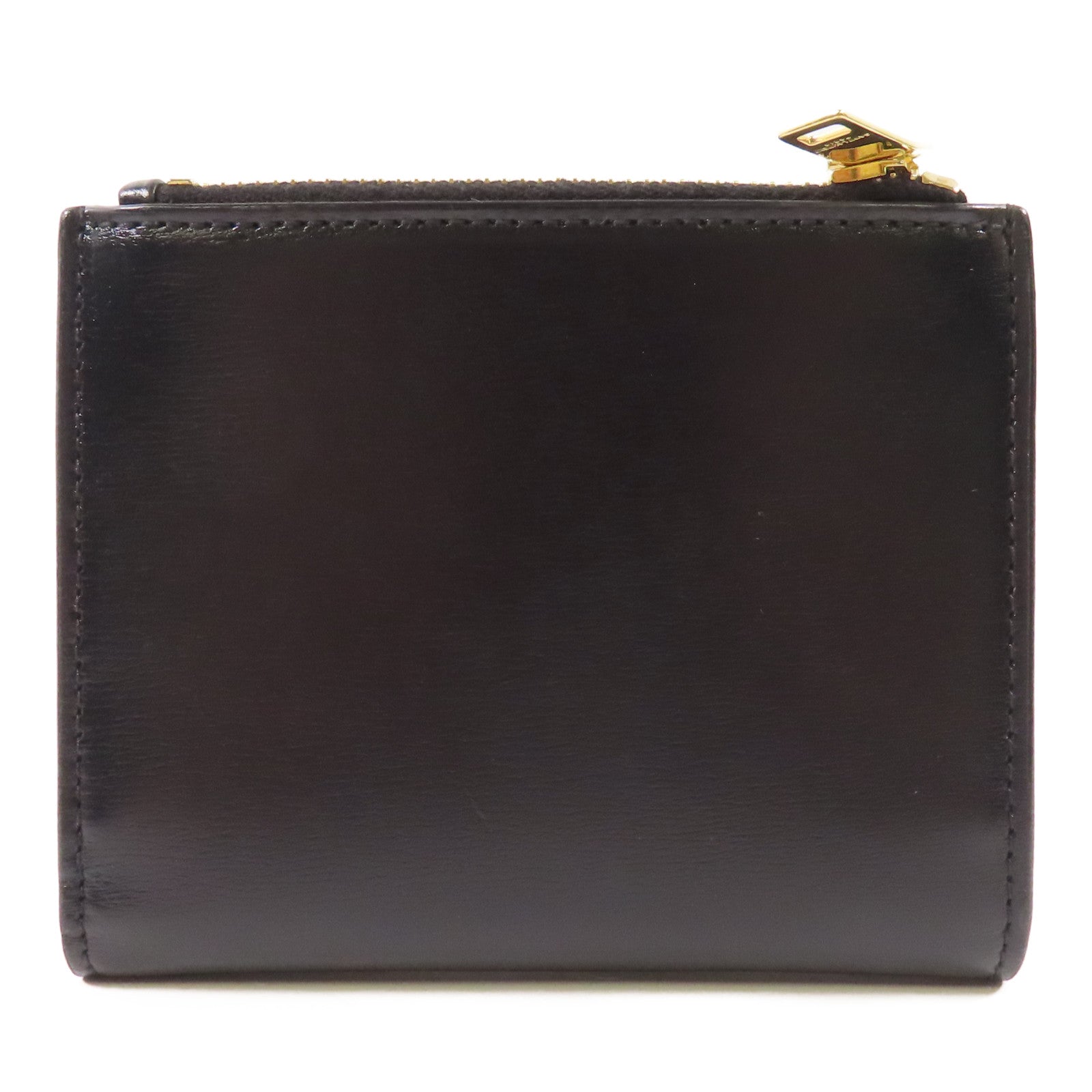 SAINT LAURENT 牛皮皮革Wallet金扣錢包
