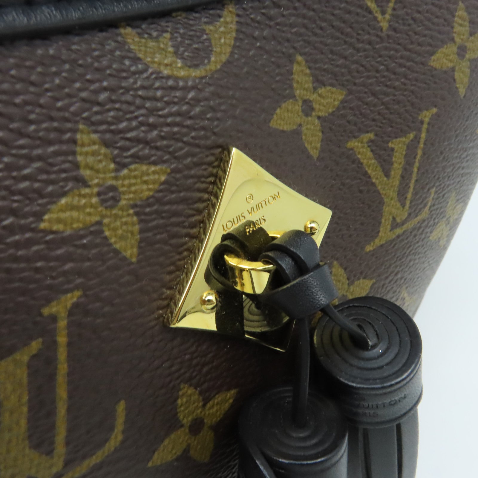 LOUIS VUITTON 【激減優惠】Monogram Saintonge  Shoulder Bag肩背袋黑色/啡色
