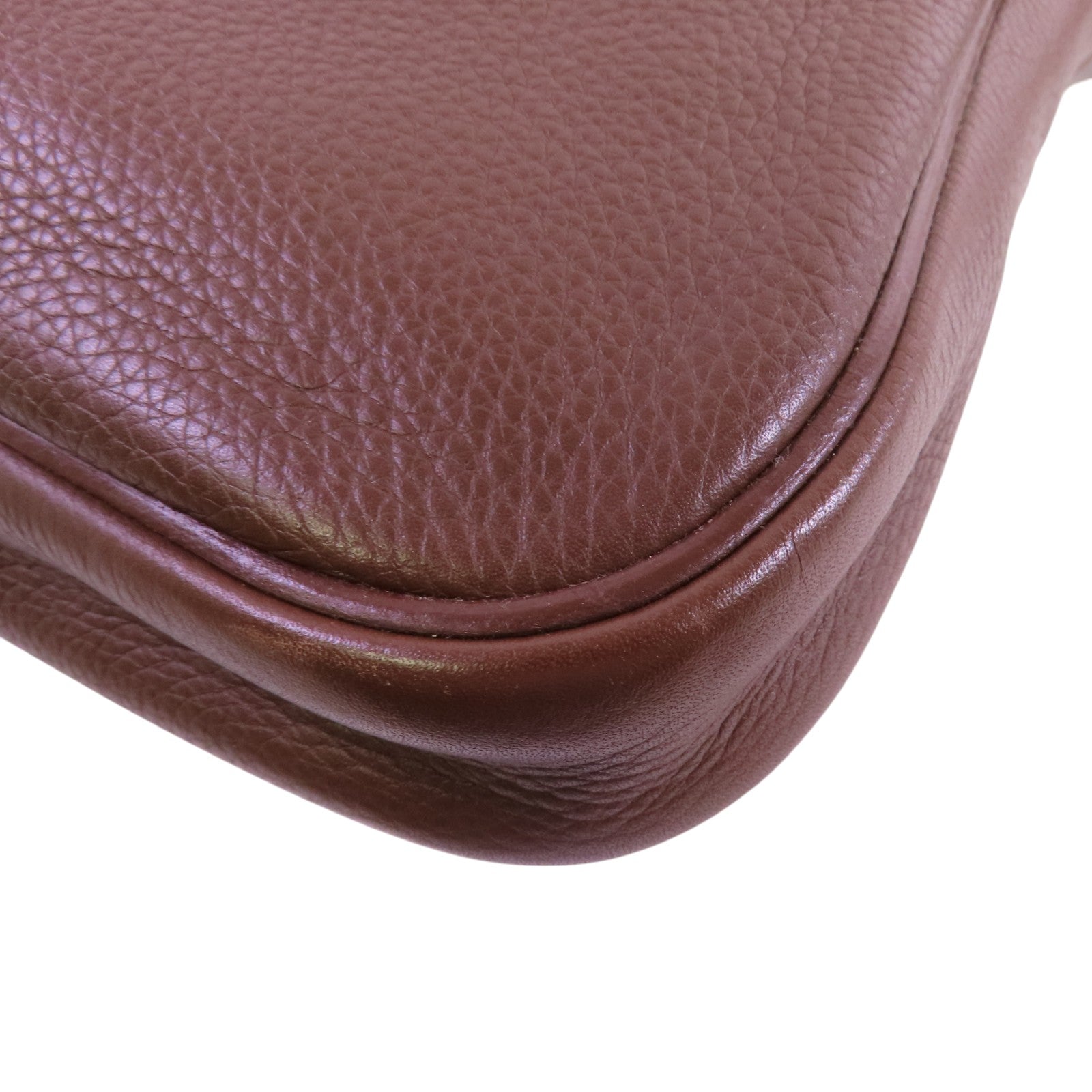 HERMES Togo皮革Hebdo Shopping銀扣手挽肩背兩用袋