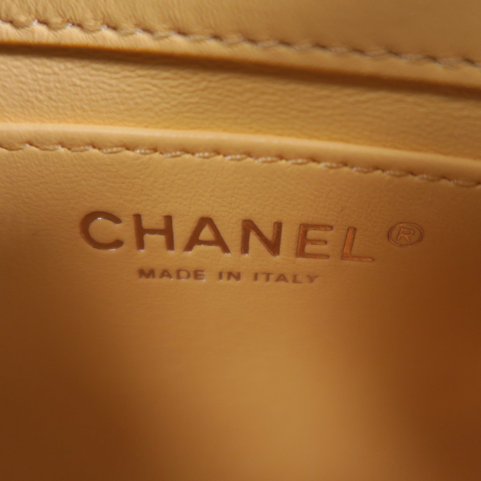 CHANEL 【激減優惠】羊皮皮革Flap Bag With Handle手挽肩背兩用袋