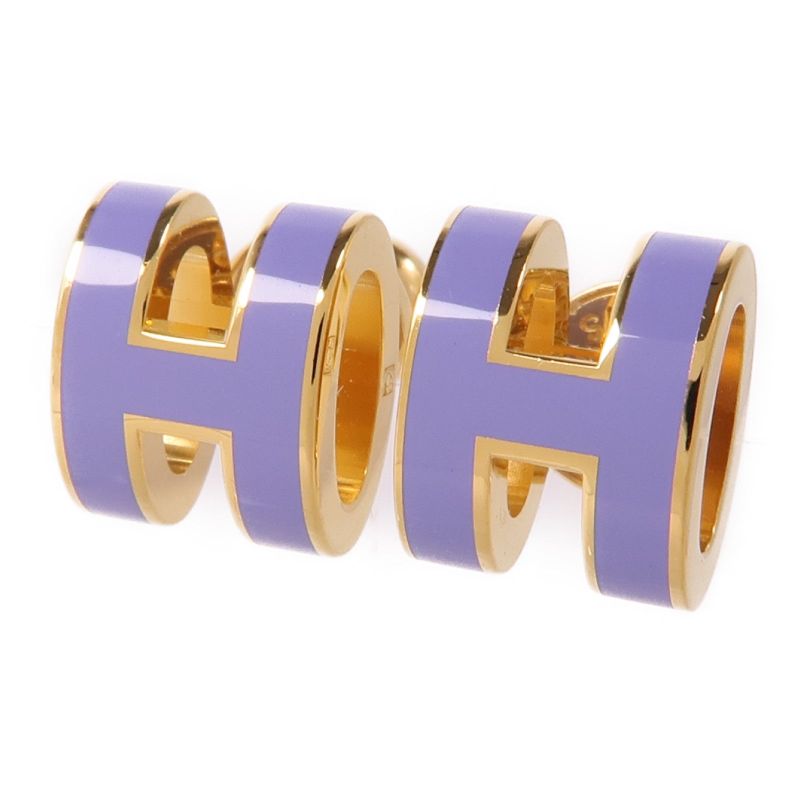 HERMES 金屬Mini Pop H Earrings耳環