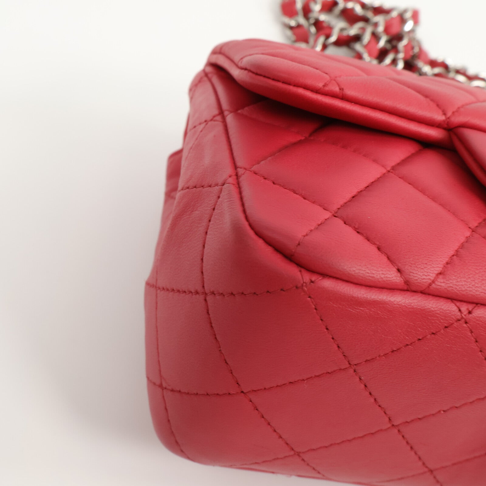 CHANEL 羊皮皮革Classic Flap Mini鏈帶肩背袋