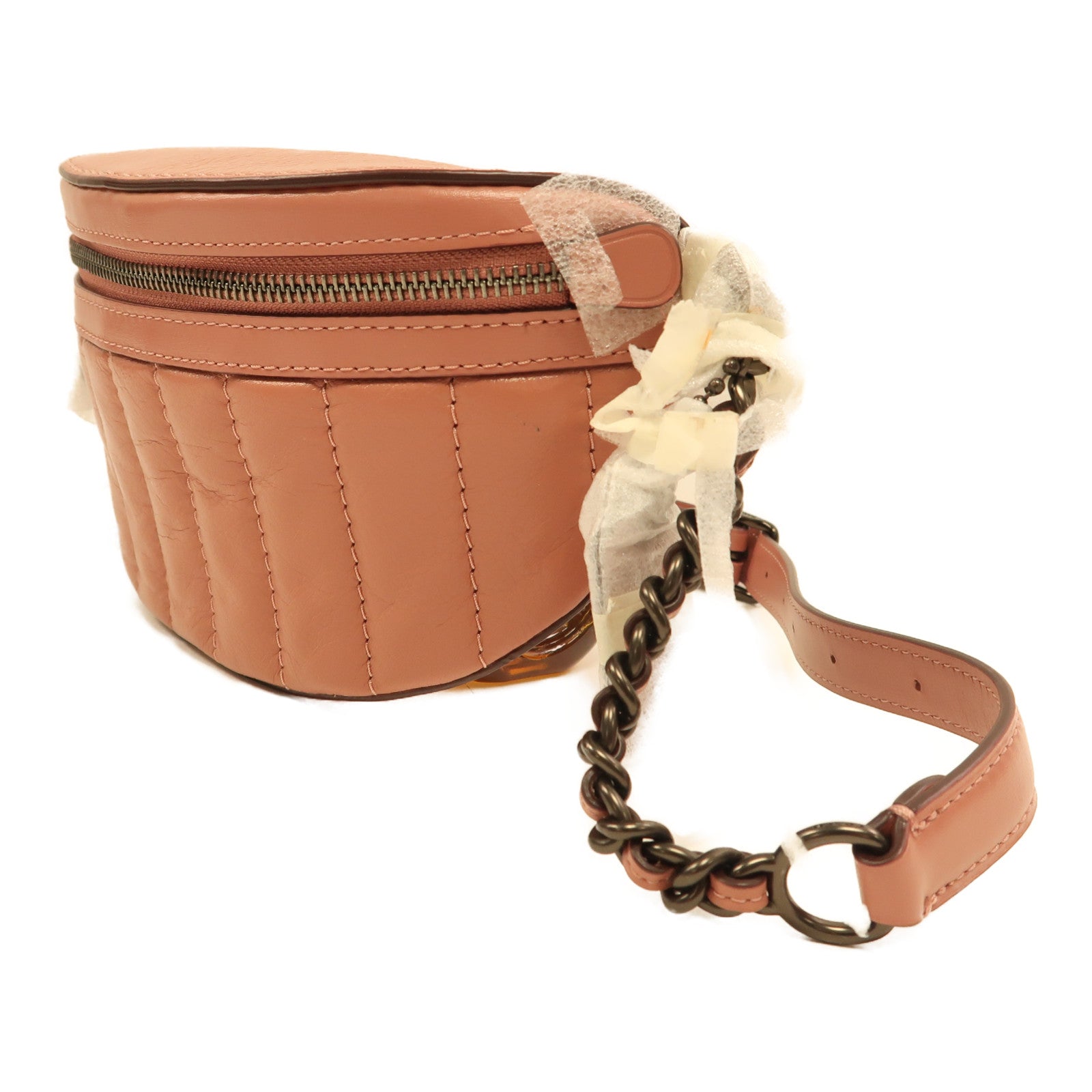 COACH 牛皮皮革Waist Bag腰包粉紅色
