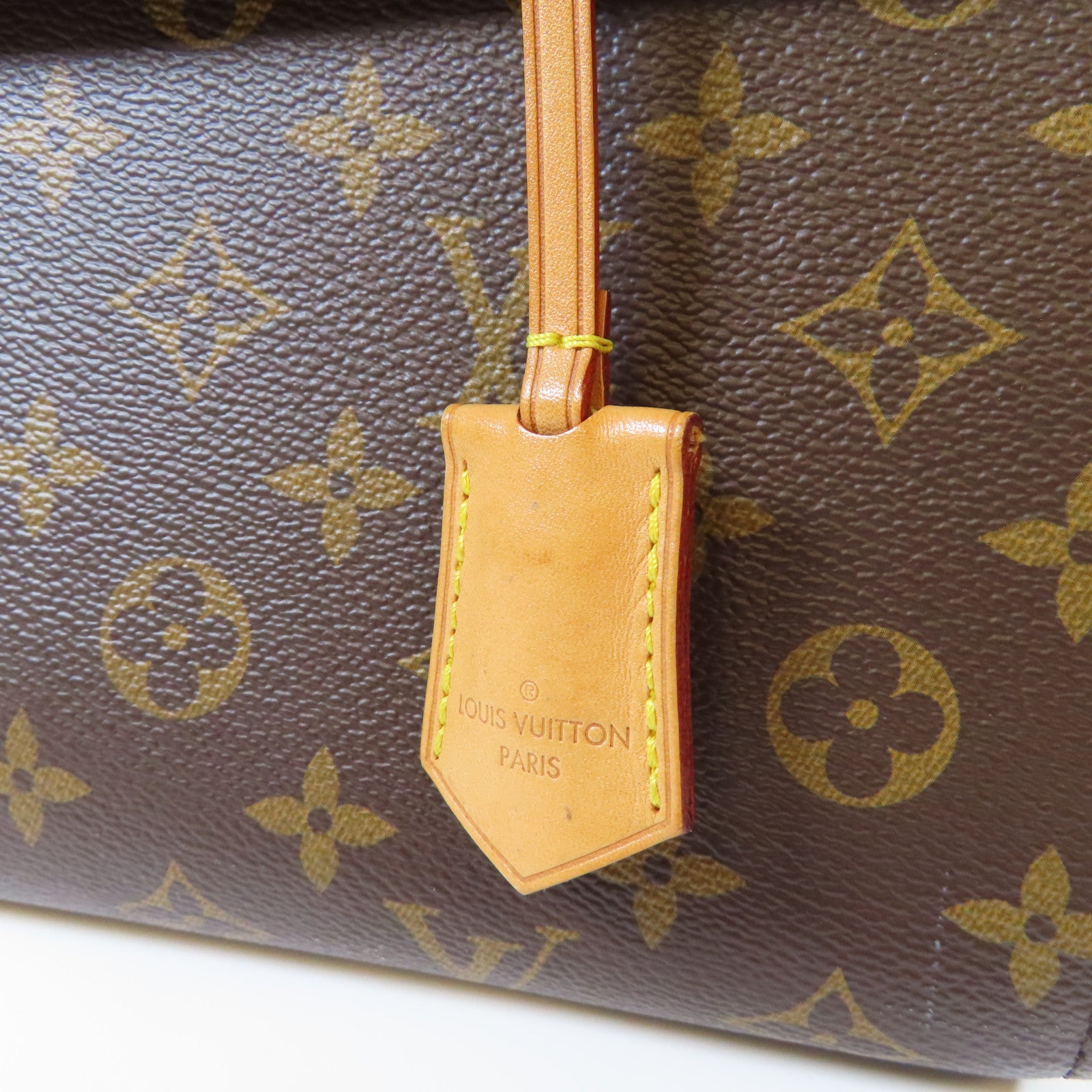 LOUIS VUITTON Monogram Cluny MM金扣手挽肩背兩用袋啡色