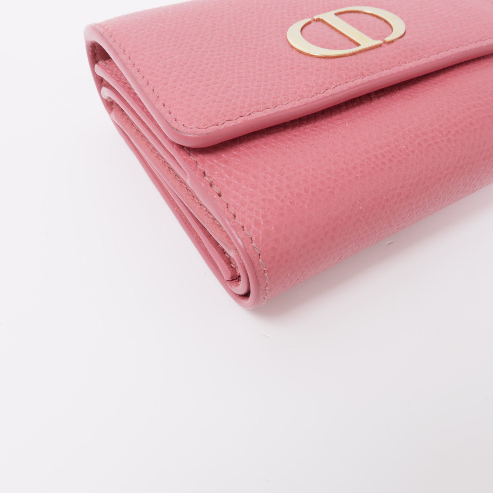 Dior 【激減優惠】牛皮皮革Wallet金扣錢包