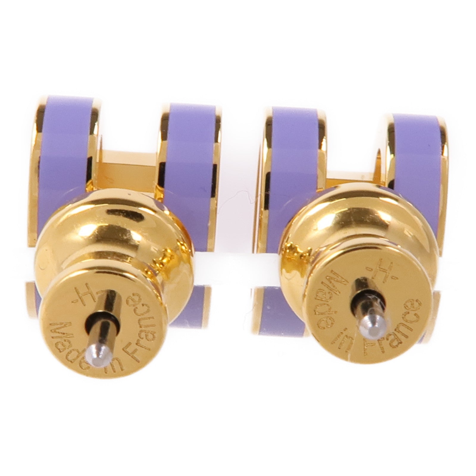 HERMES 金屬Mini Pop H Earrings耳環