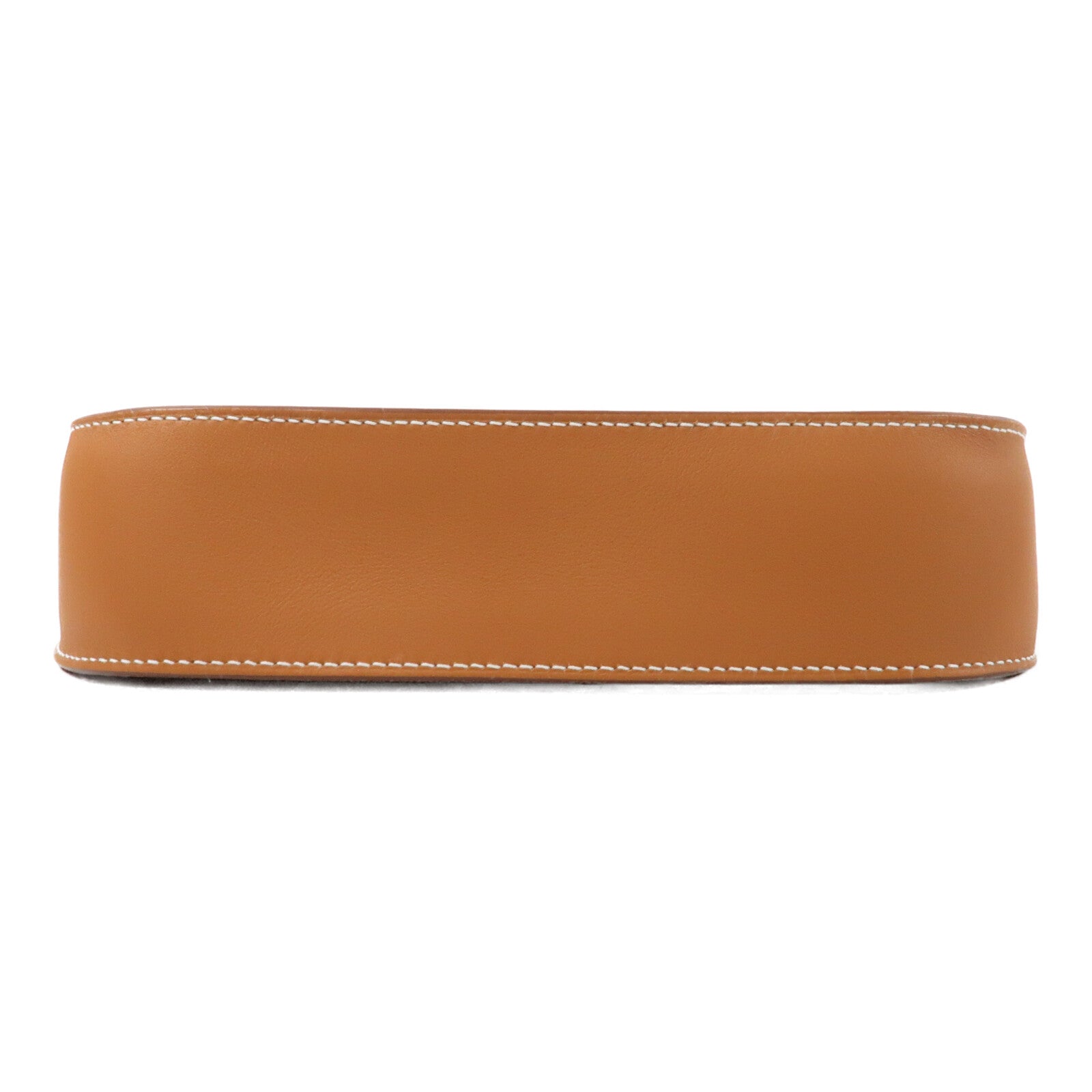 HERMES Swift皮革Mini Jypsiere銀扣肩背袋Gold