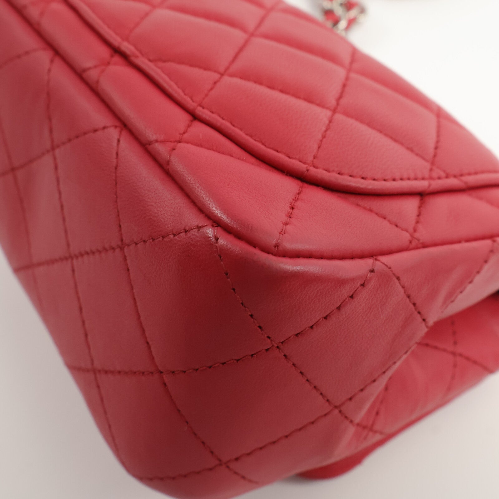 CHANEL 羊皮皮革Classic Flap Mini鏈帶肩背袋
