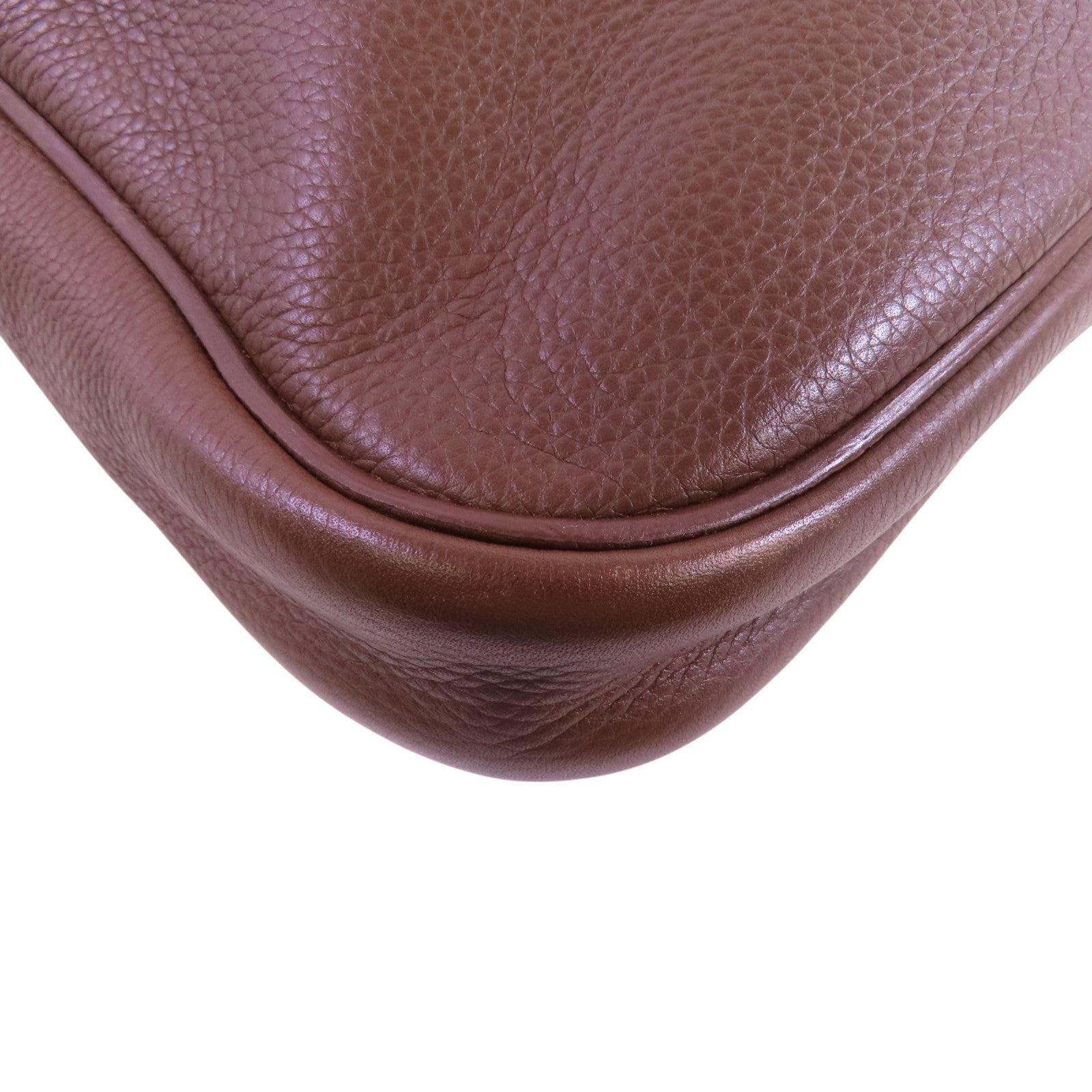 HERMES Togo皮革Hebdo Shopping銀扣手挽肩背兩用袋