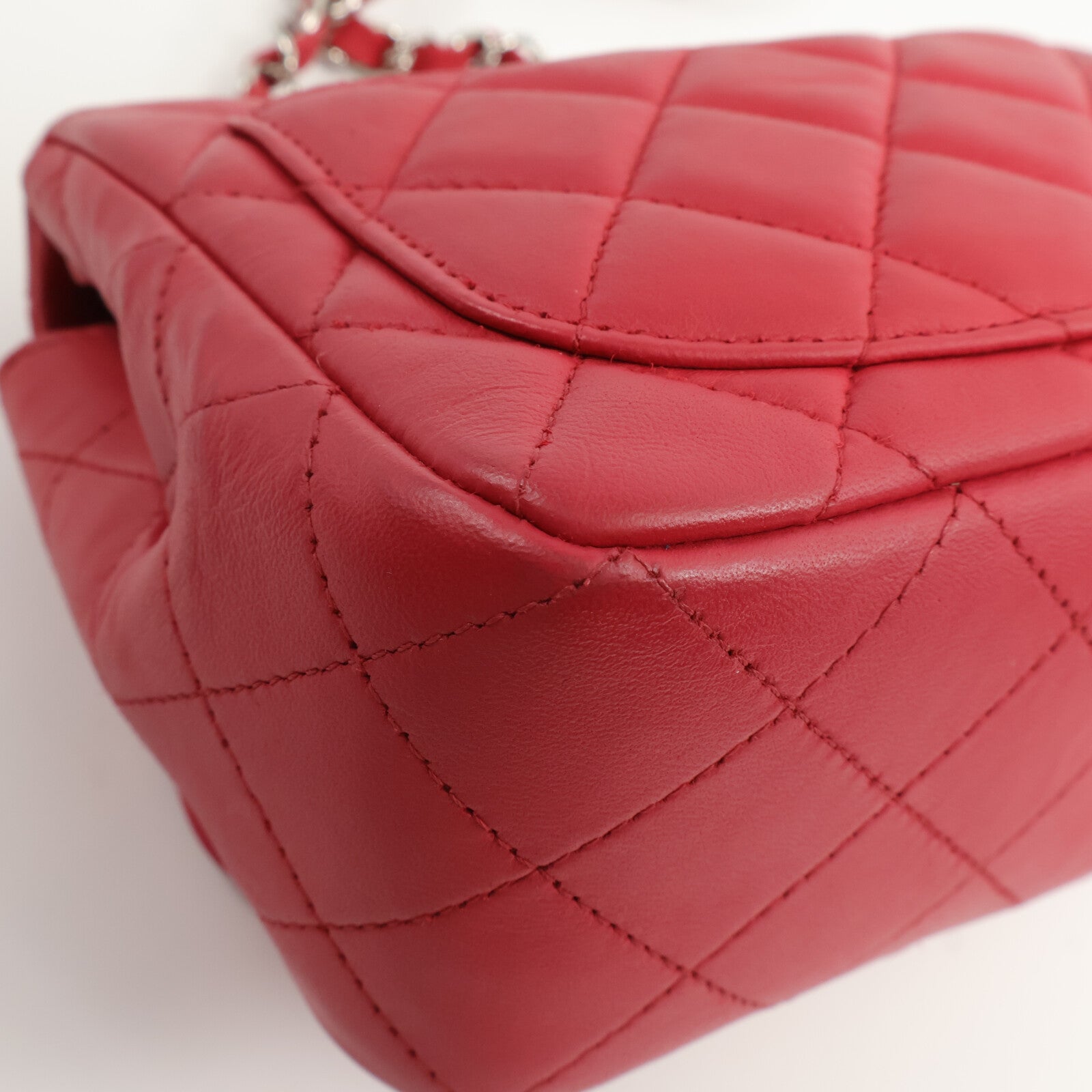 CHANEL 羊皮皮革Classic Flap Mini鏈帶肩背袋