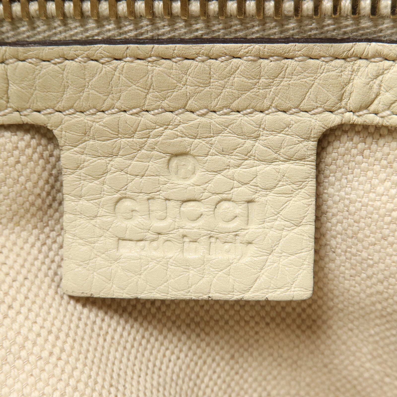 GUCCI 牛皮皮革Bamboo Shopper手挽肩背兩用袋