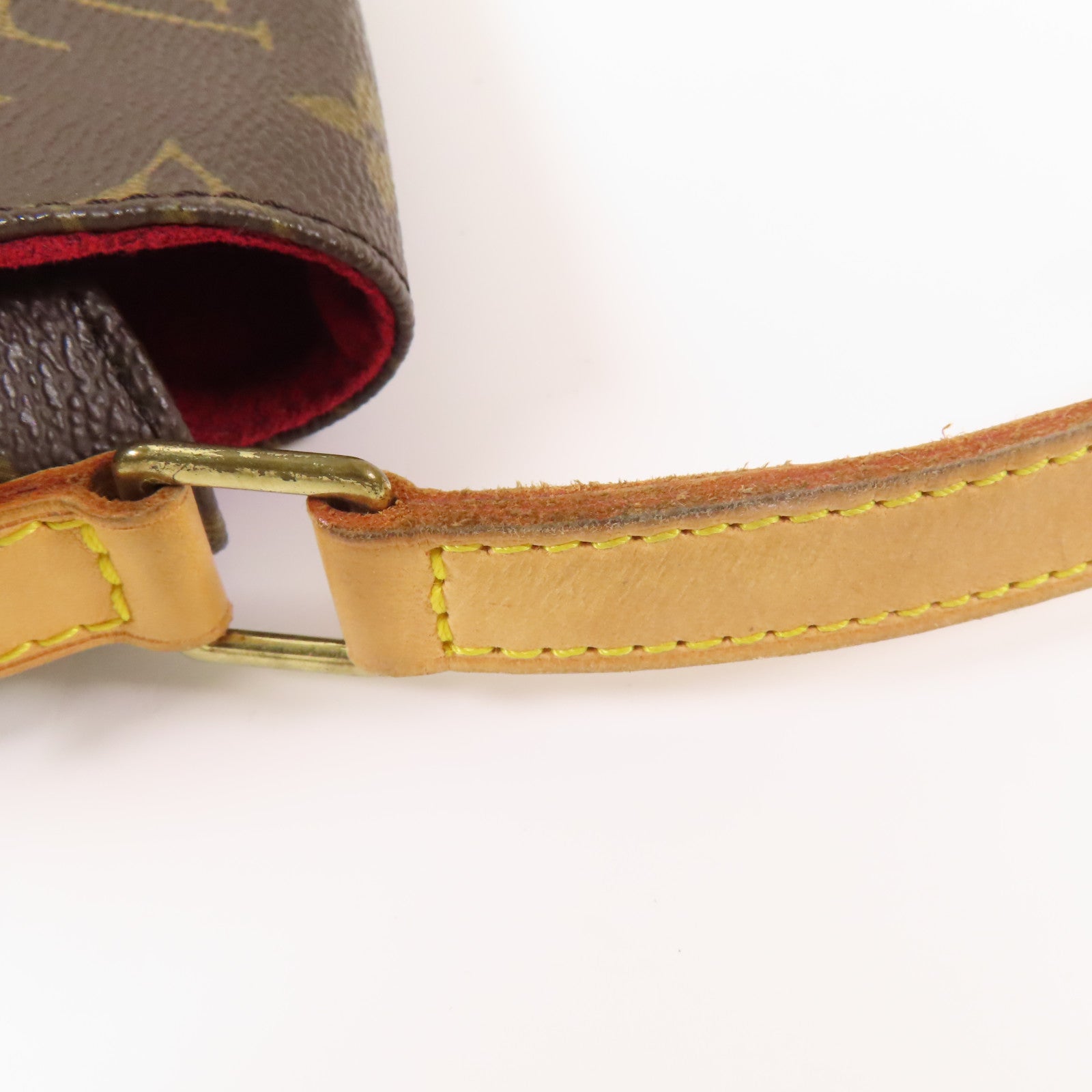LOUIS VUITTON Monogram Tambourin金扣肩背袋