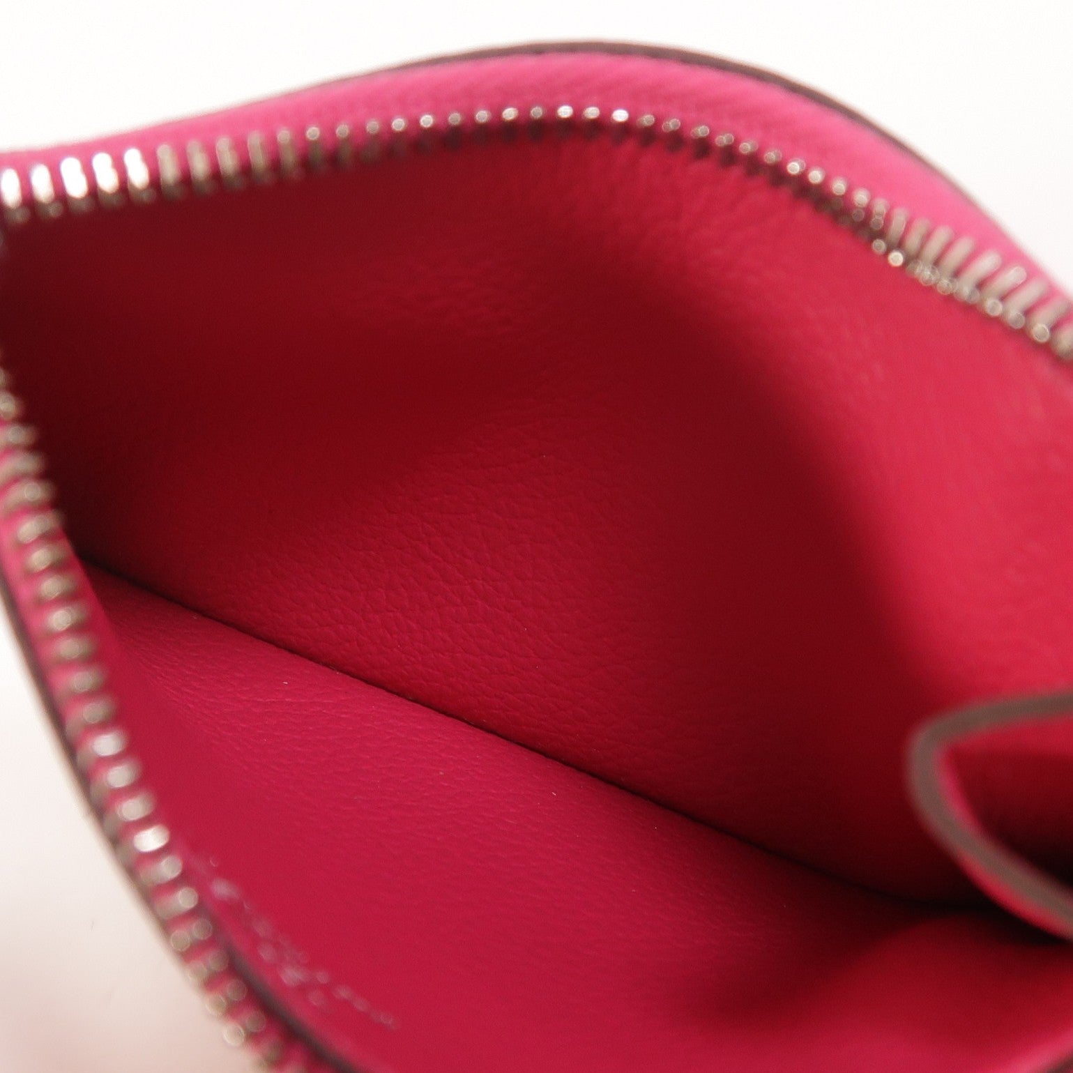 HERMES Evercolor皮革Constance Slim Wallet錢包Bleu Zanzibar