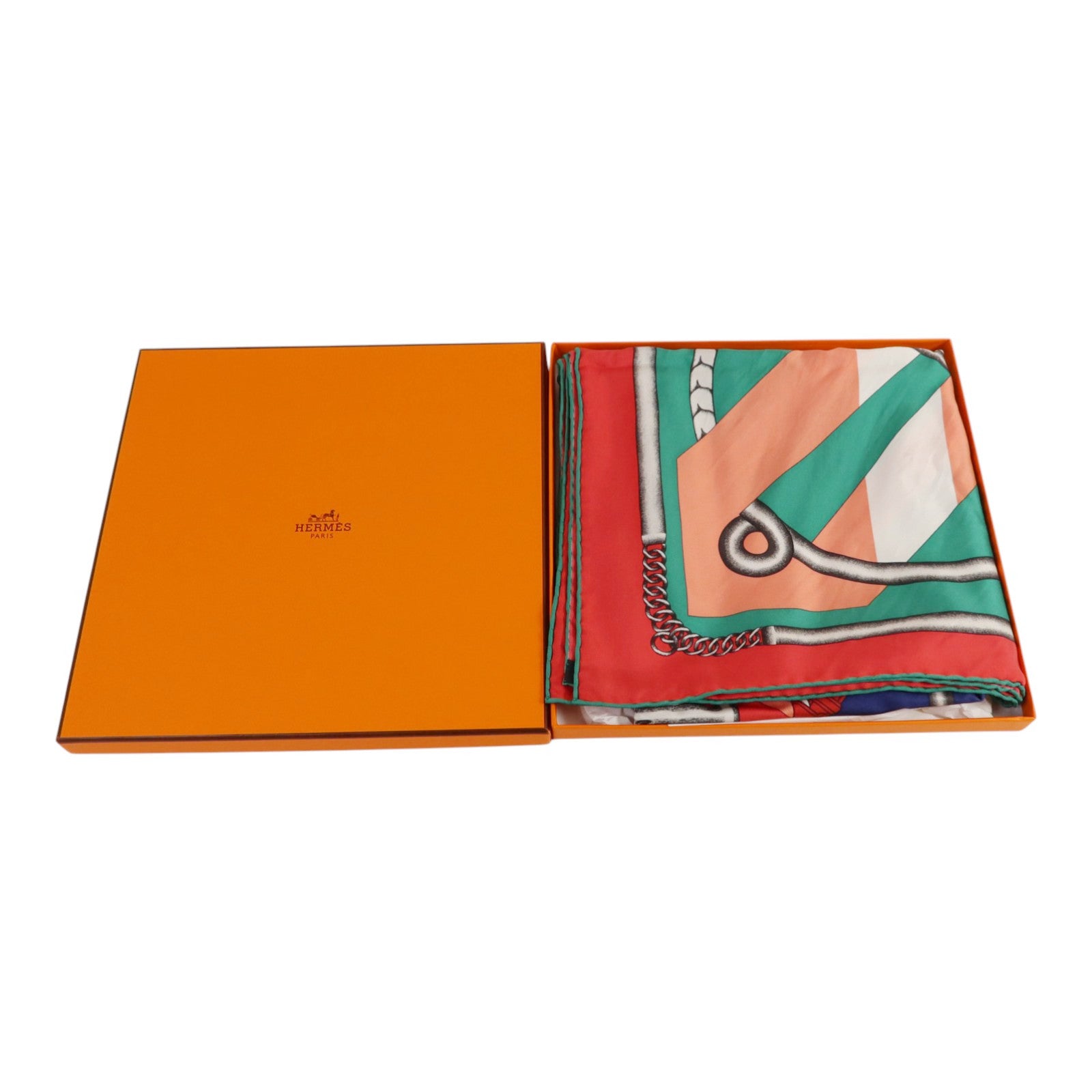 HERMES 絲質Scarf 90X90絲巾