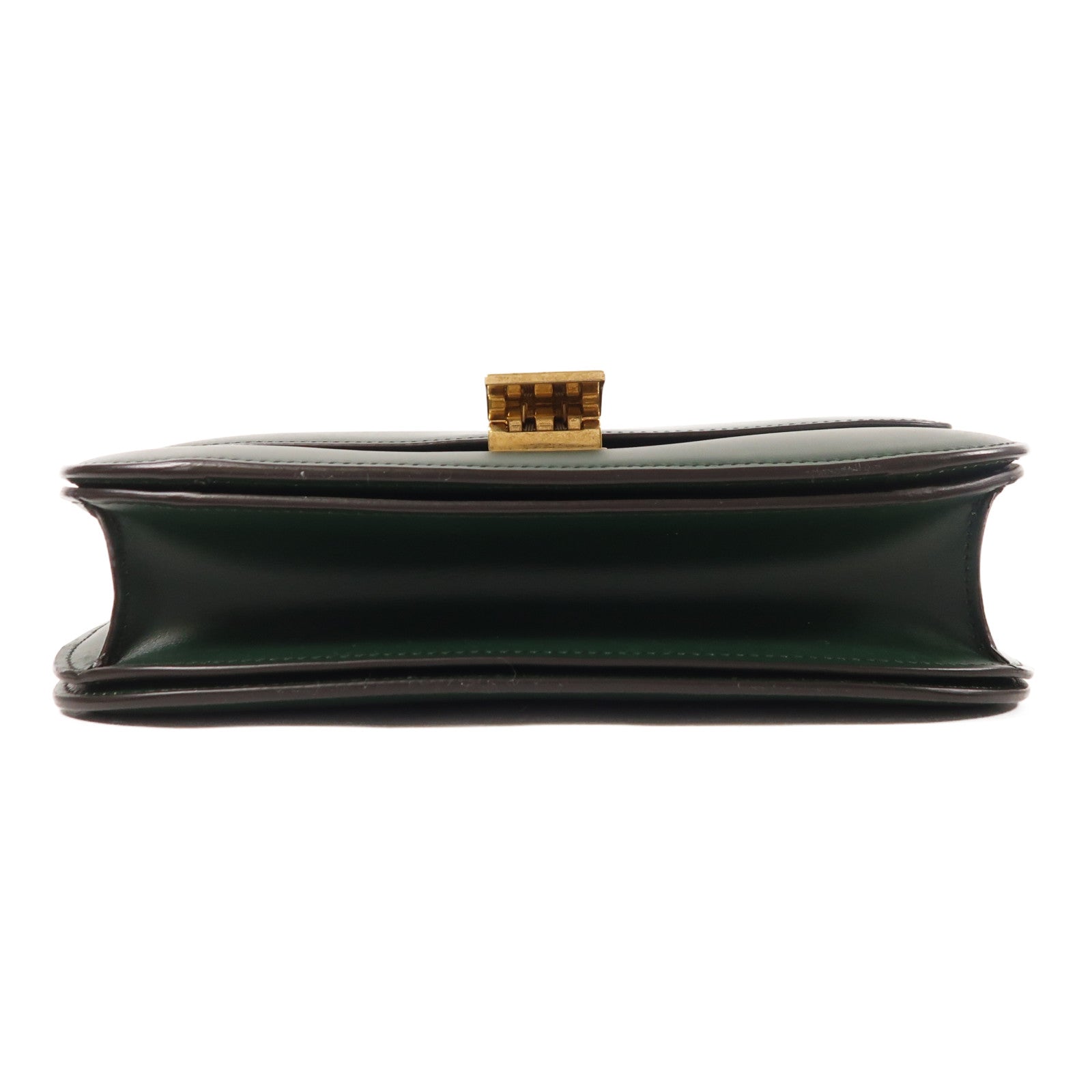 CELINE 牛皮皮革Classic Box金扣肩背袋