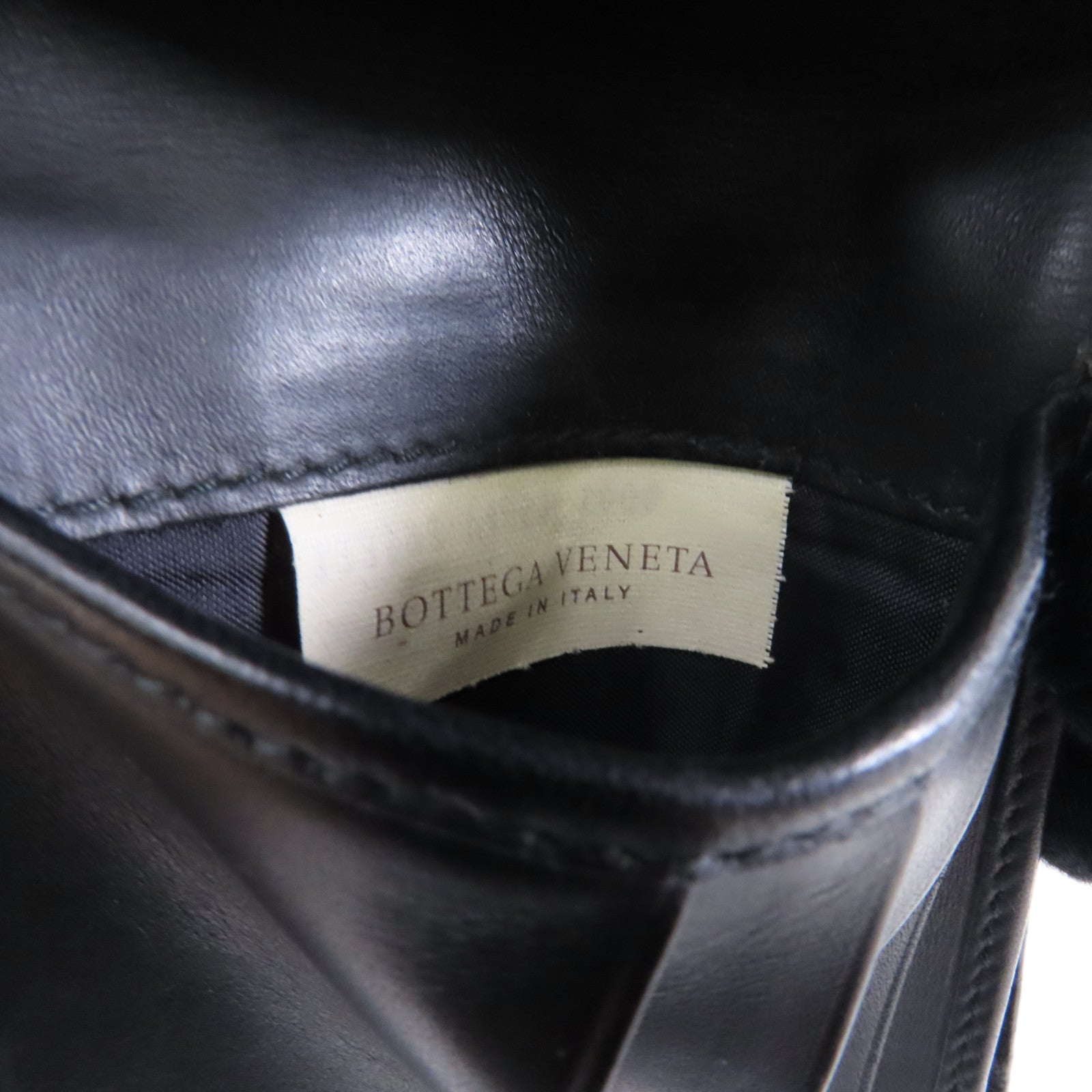 BOTTEGA VENETA 織紋皮革Wallet錢包黑色