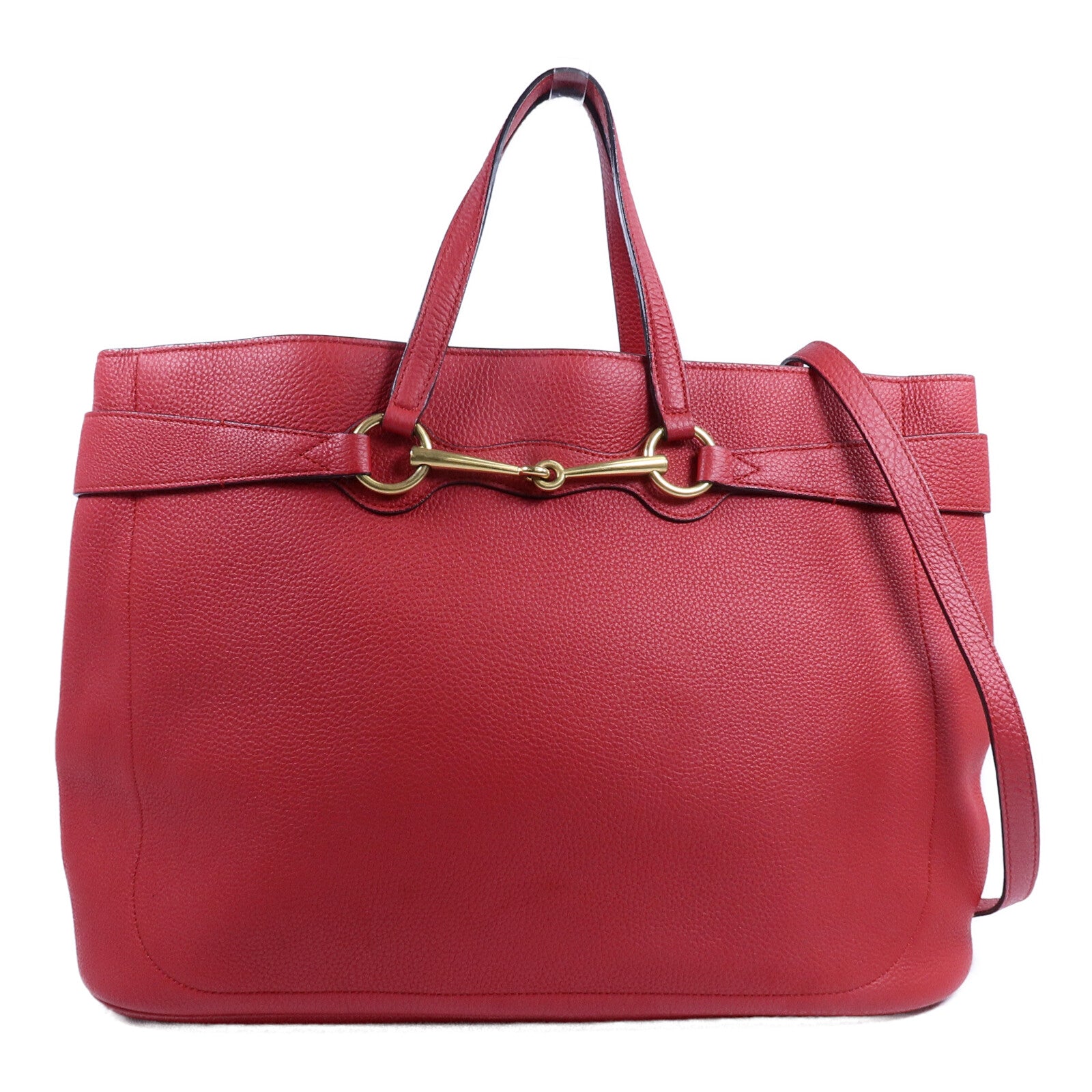 GUCCI 牛皮皮革Bright Bit Tote Bag手挽肩背兩用袋