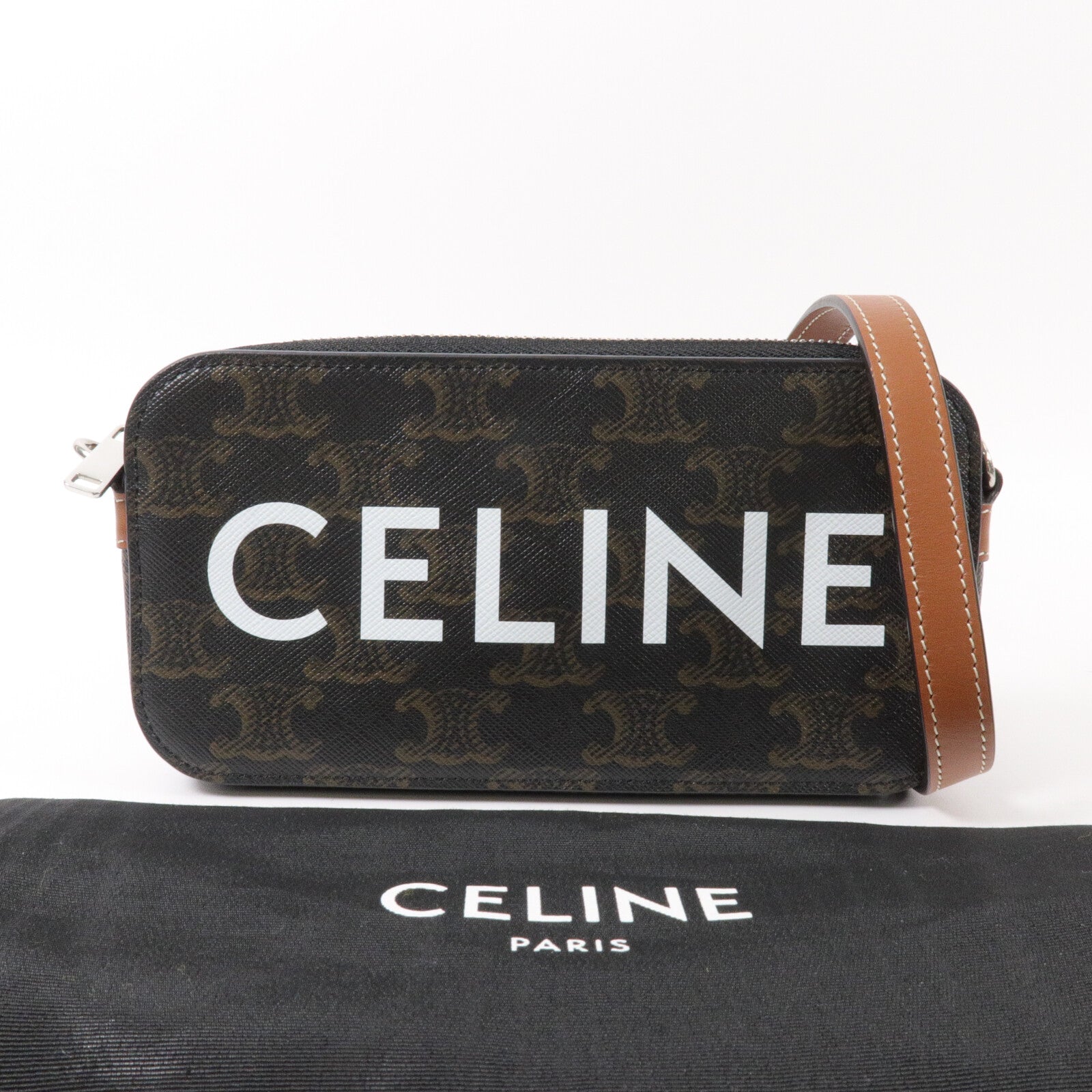 CELINE 帆布Phone Bag肩背袋