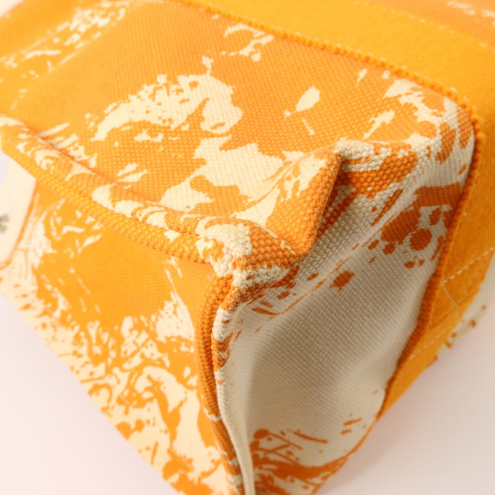 HERMES 帆布Fourre Tout MM手挽袋Orange