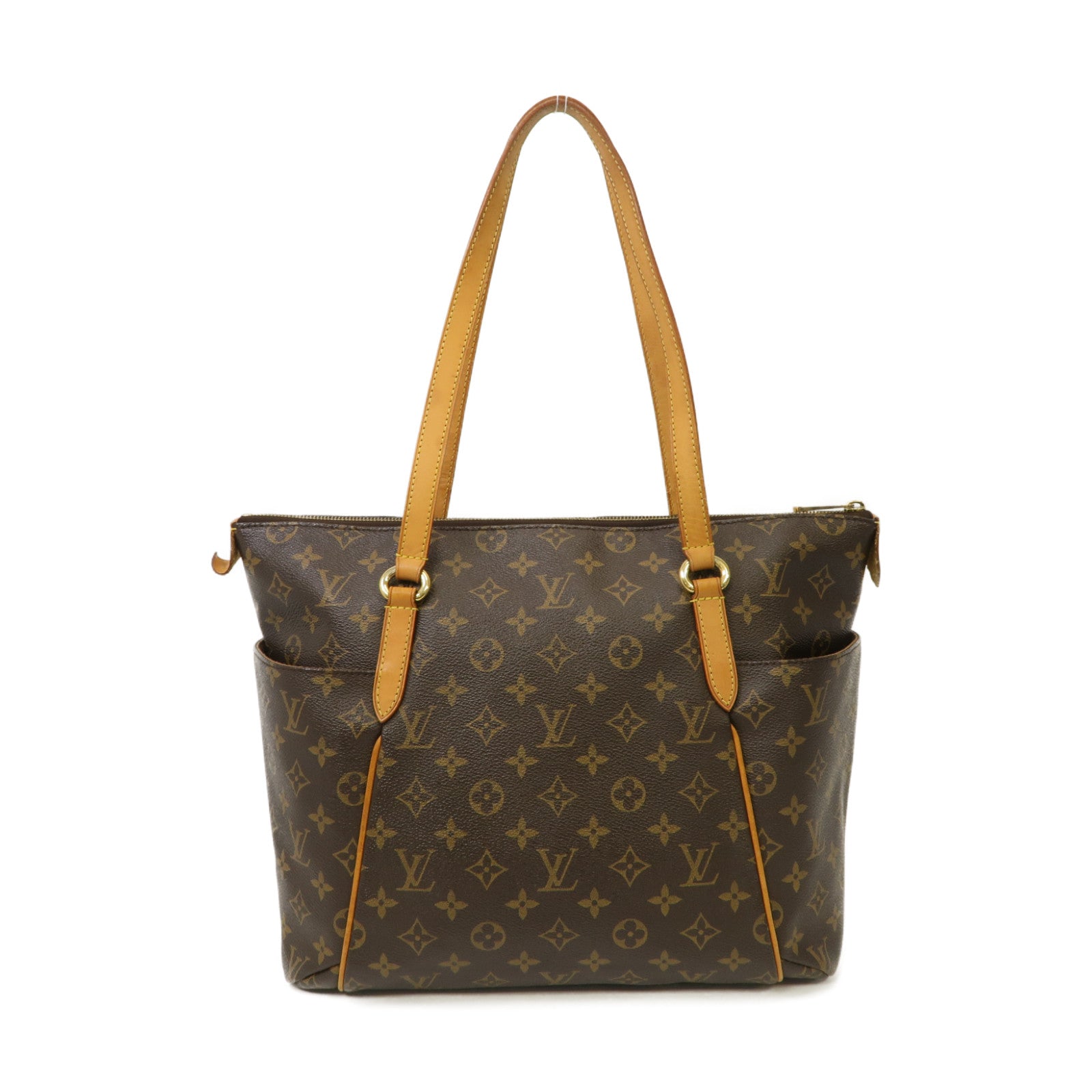 LOUIS VUITTON Monogram Totally PM金扣肩背袋啡色