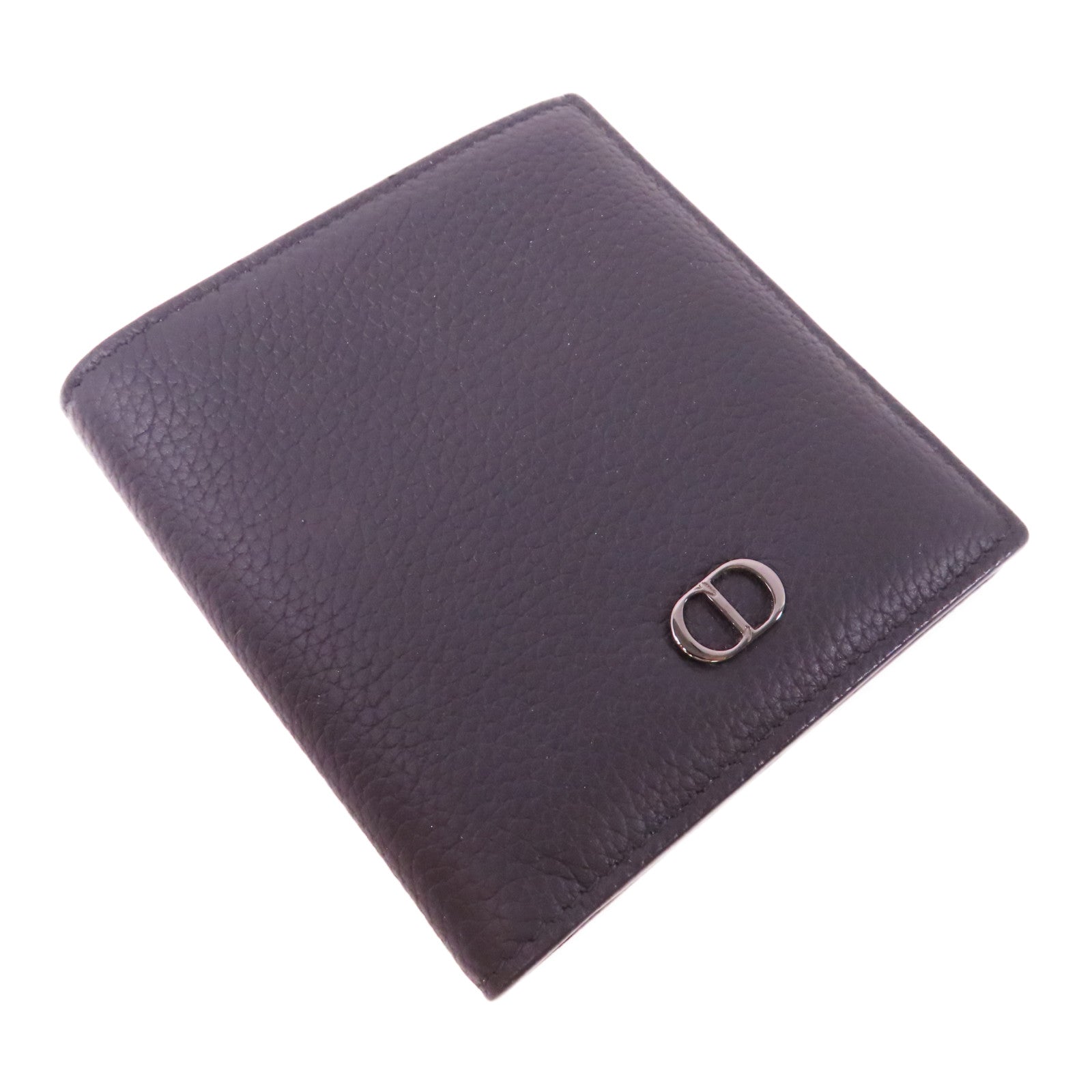Dior 牛皮皮革Fold Wallet折疊錢包黑色