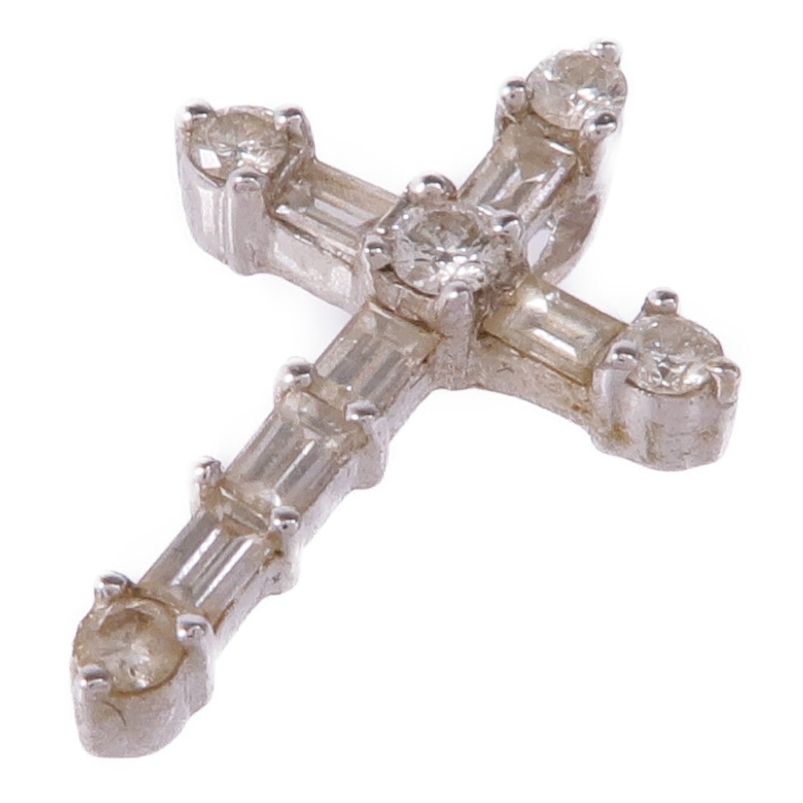 JEWELRY 18K白金Diamond Pendant Top鑽石吊墜