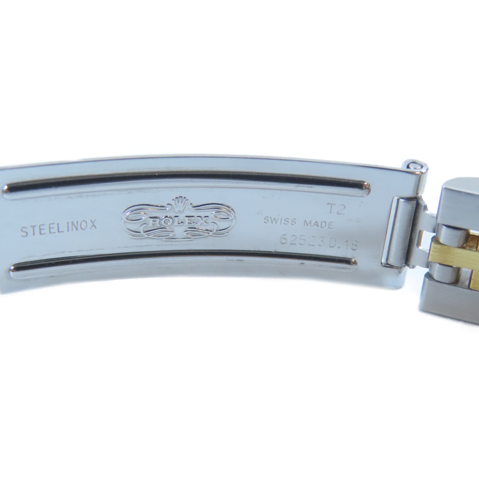 ROLEX Datejust不鏽鋼手錶自動機芯銀色