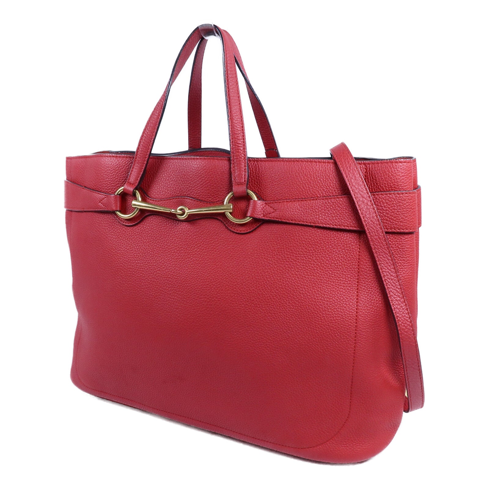 GUCCI 牛皮皮革Bright Bit Tote Bag手挽肩背兩用袋