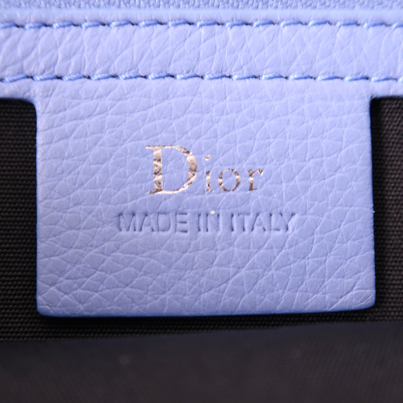 Dior 牛皮皮革Shoulder Bag銀扣肩背袋