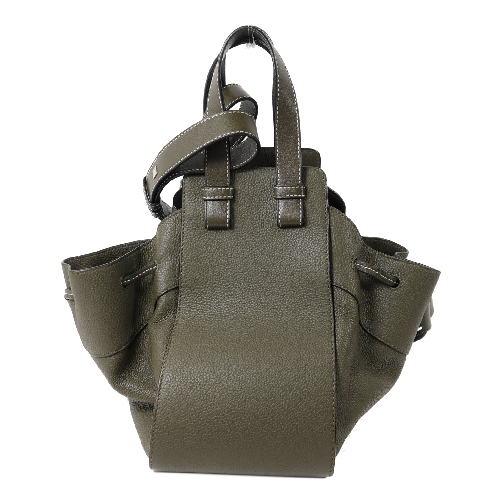 LOEWE 牛皮皮革Hammock手挽肩背兩用袋