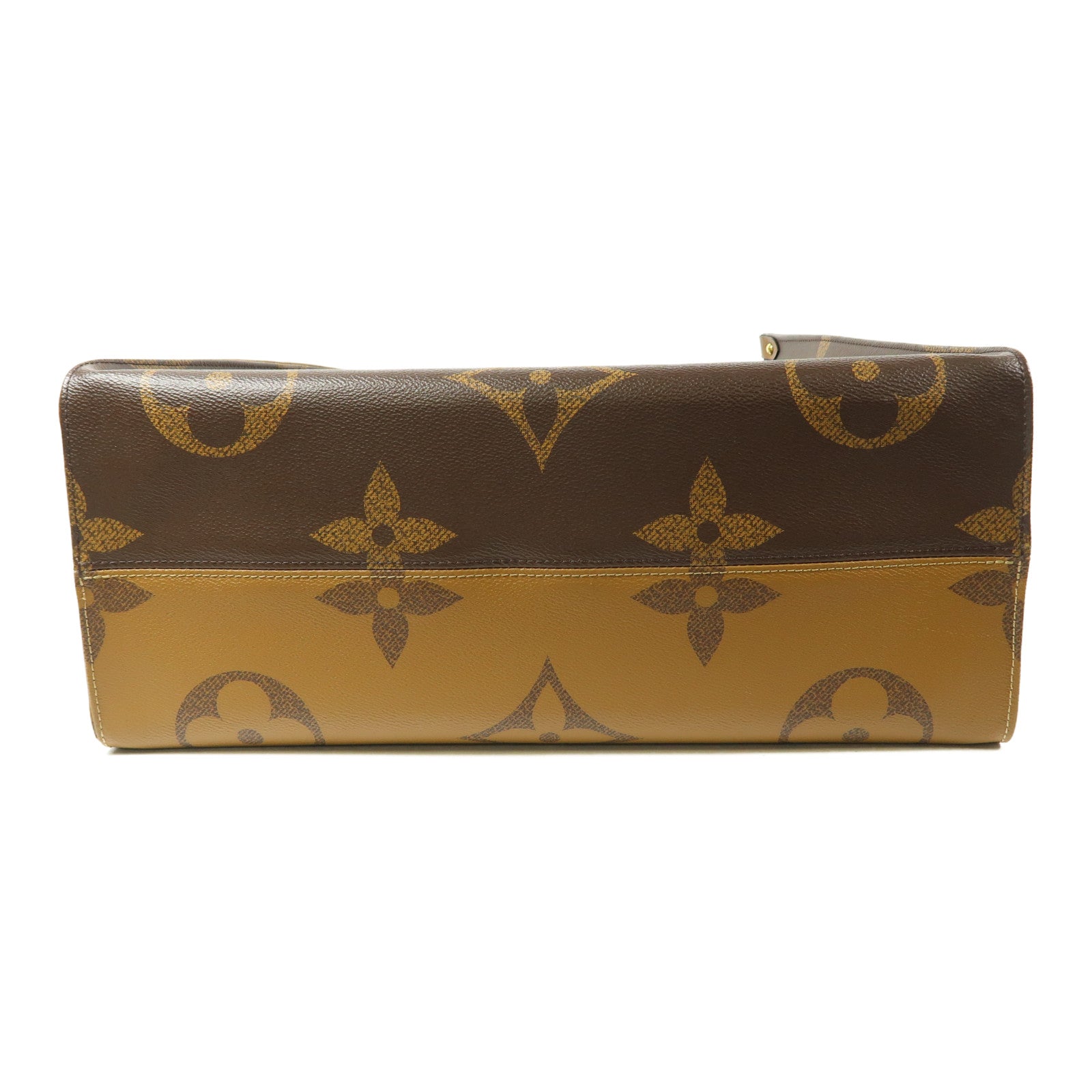 LOUIS VUITTON Monogram Giant OnTheGo GM金扣手挽肩背兩用袋