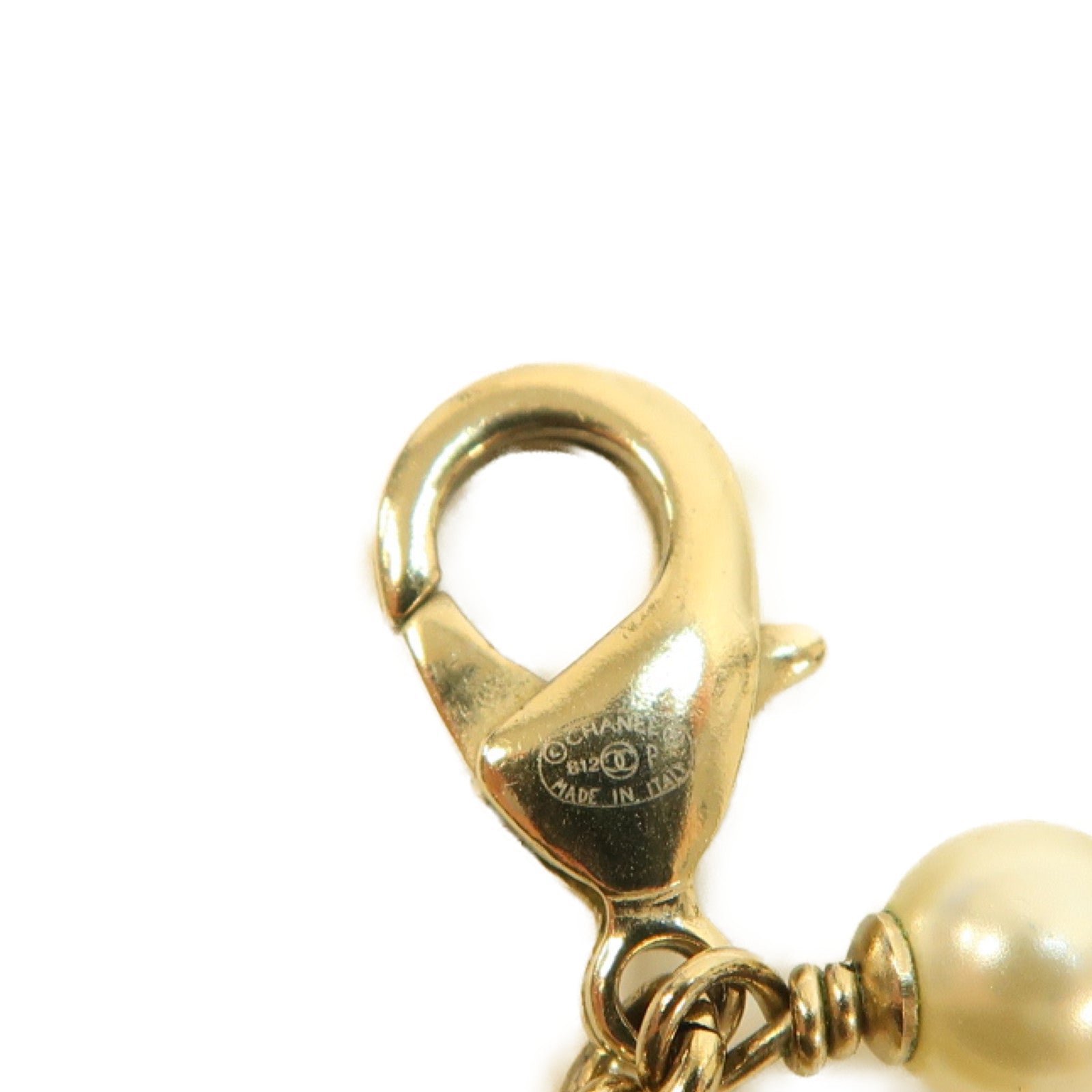 CHANEL 金屬/PVC Bracelet手鏈金色/黑色/白色
