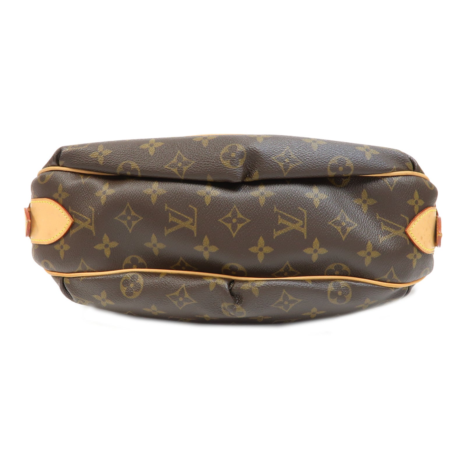 LOUIS VUITTON Monogram Tulum GM金扣肩背袋啡色